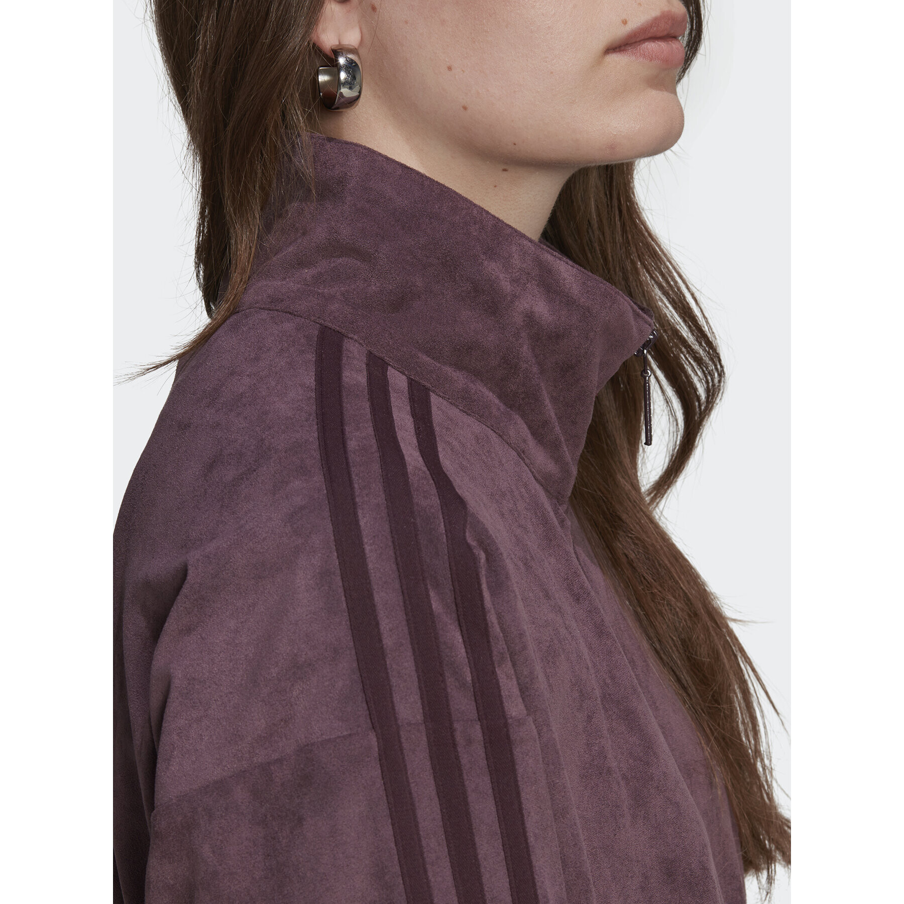 adidas Суитшърт adicolor Classics HM1688 Бордо Loose Fit - Pepit.bg