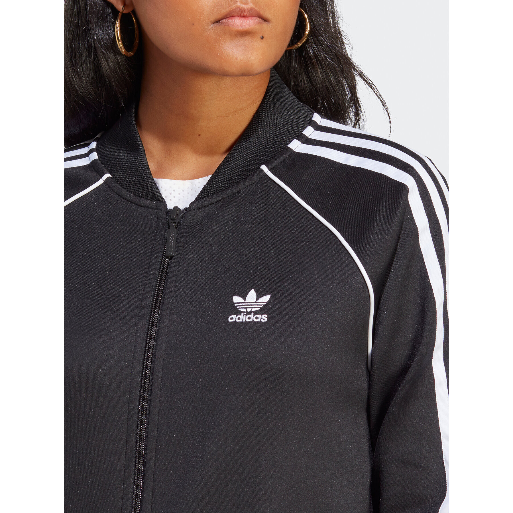 adidas Суитшърт Adicolor Classics SST Track Top IB5912 Черен Regular Fit - Pepit.bg