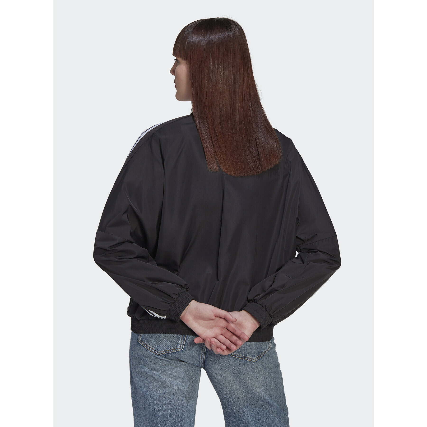 adidas Суитшърт Adicolor Classics Track Top HM2152 Черен Loose Fit - Pepit.bg