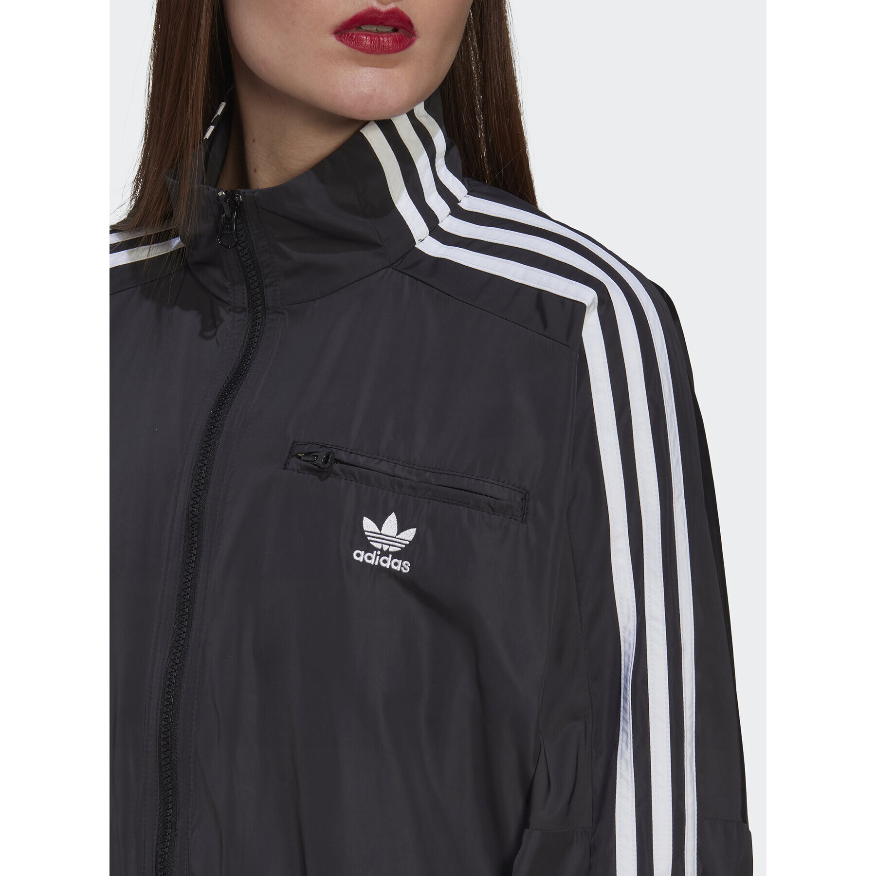 adidas Суитшърт Adicolor Classics Track Top HM2152 Черен Loose Fit - Pepit.bg