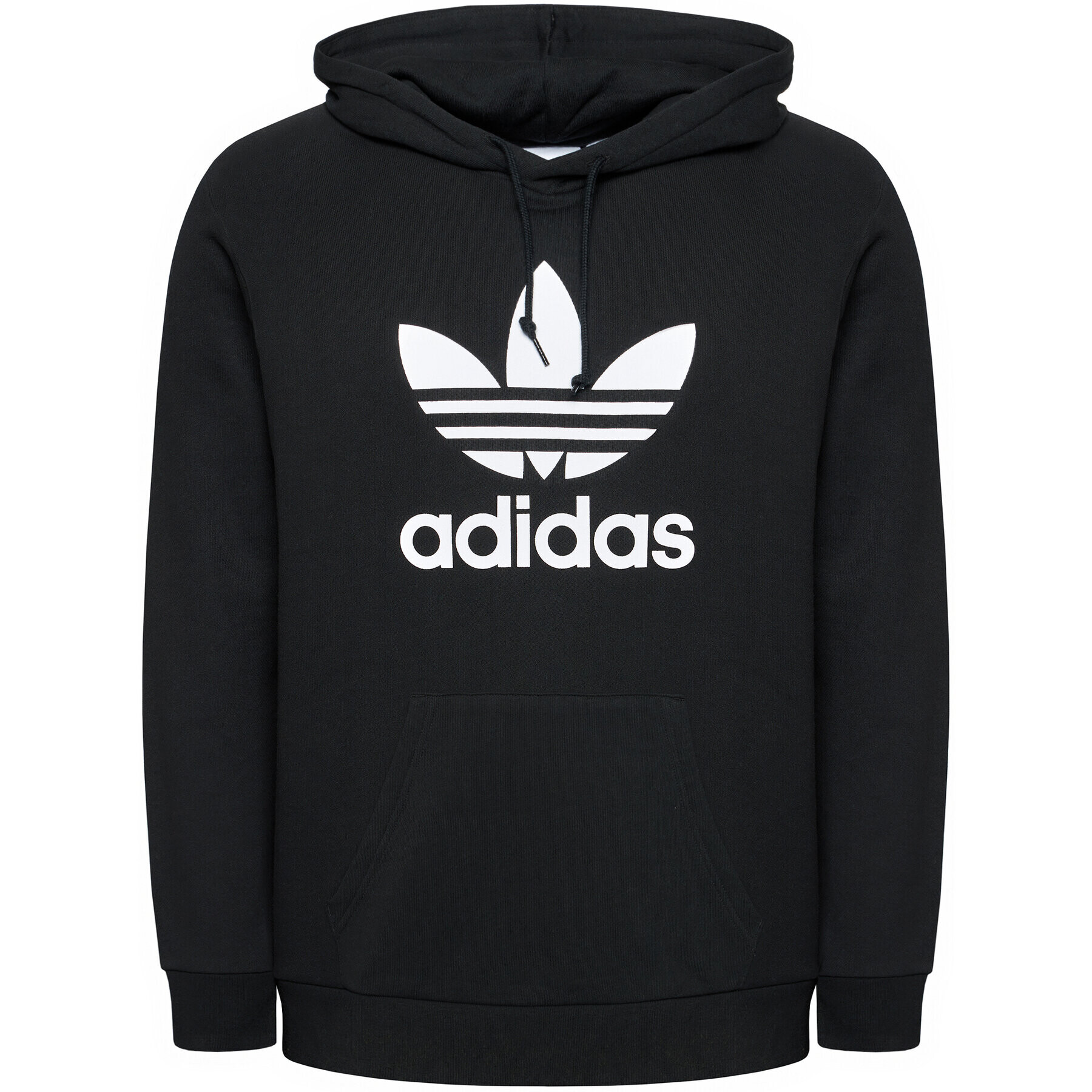 adidas Суитшърт adicolor Classics Trefoil Черен Regular Fit - Pepit.bg