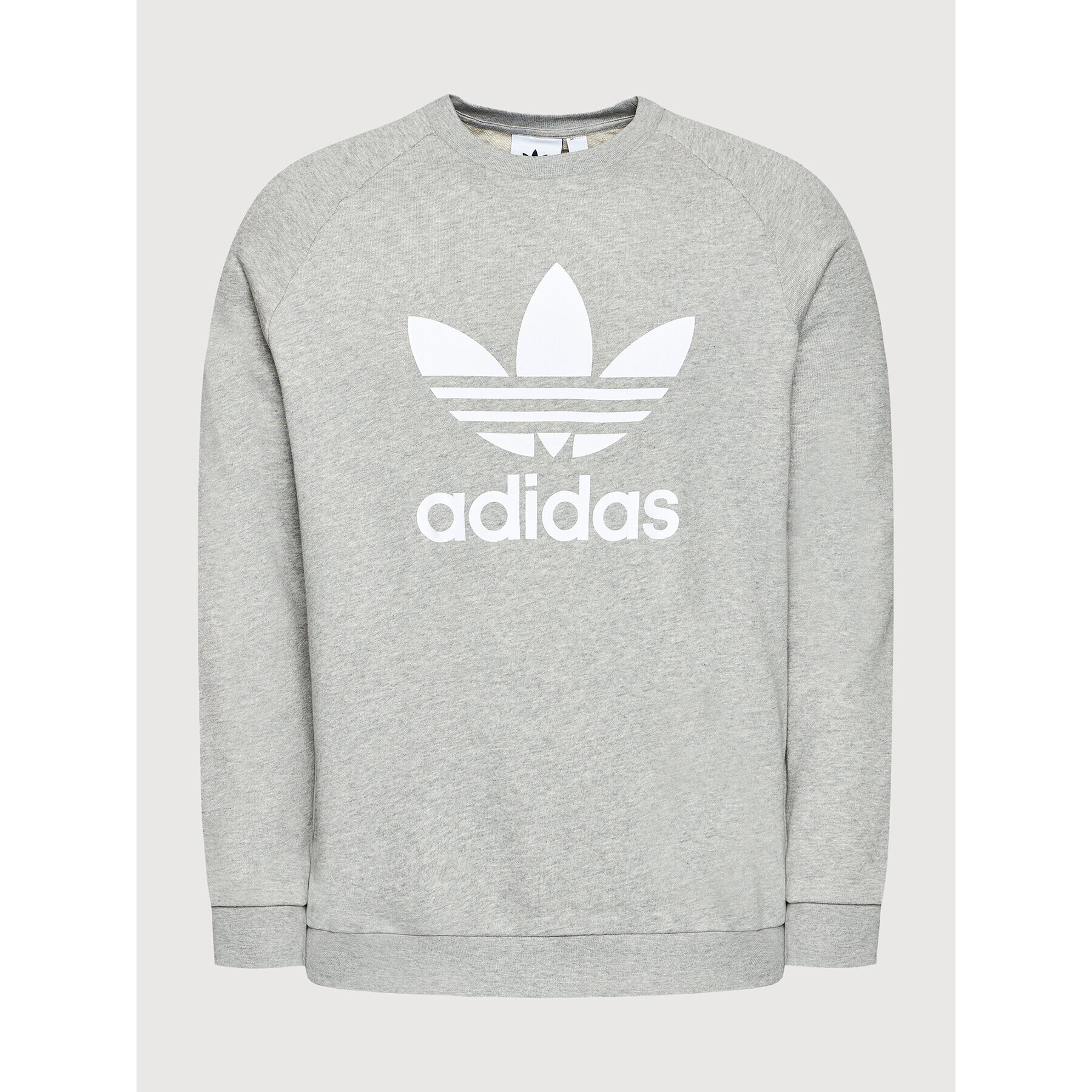 adidas Суитшърт adicolor Classics Trefoil Crewneck H06650 Сив Regular Fit - Pepit.bg