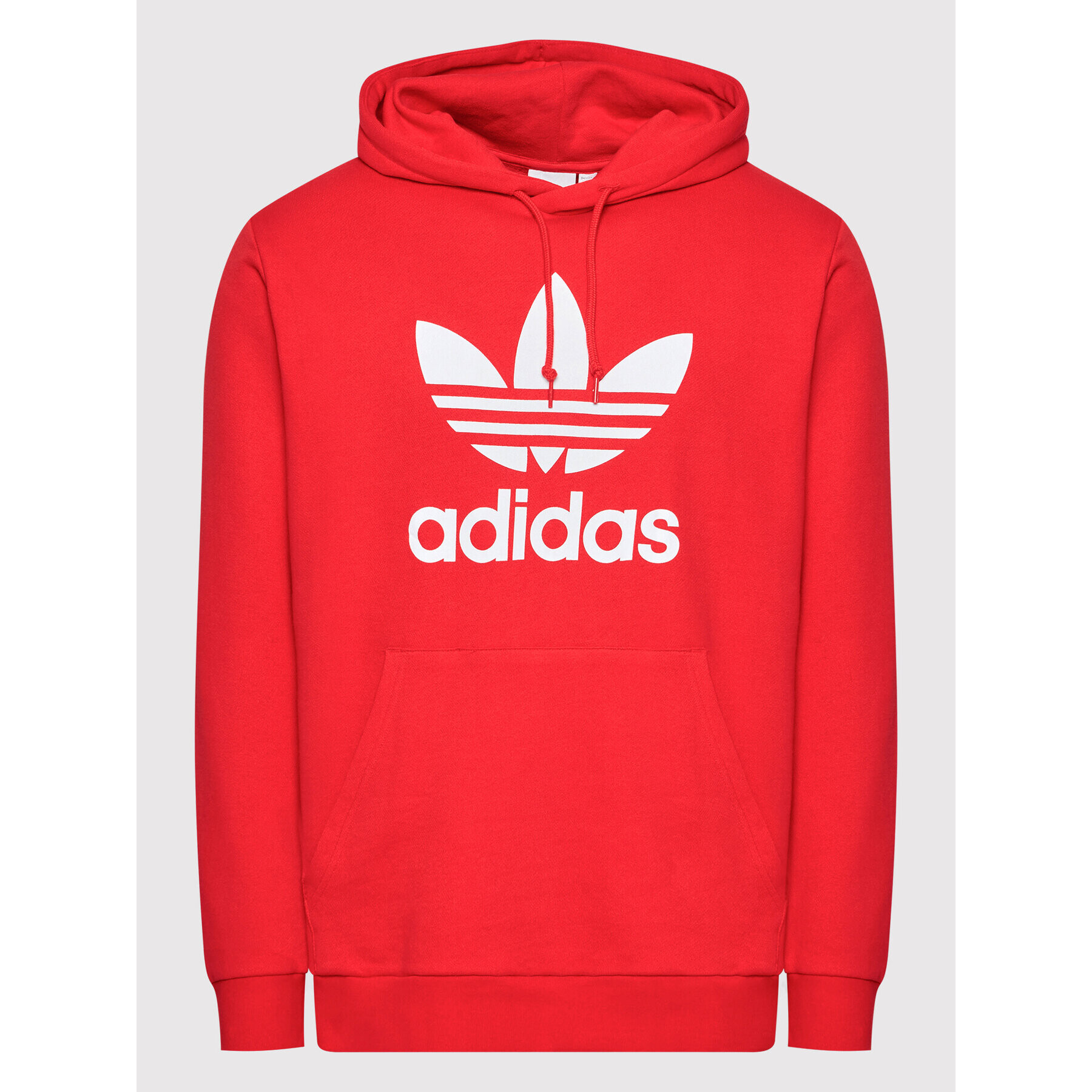 adidas Суитшърт adicolor Classics Trefoil HE9500 Червен Standard Fit - Pepit.bg