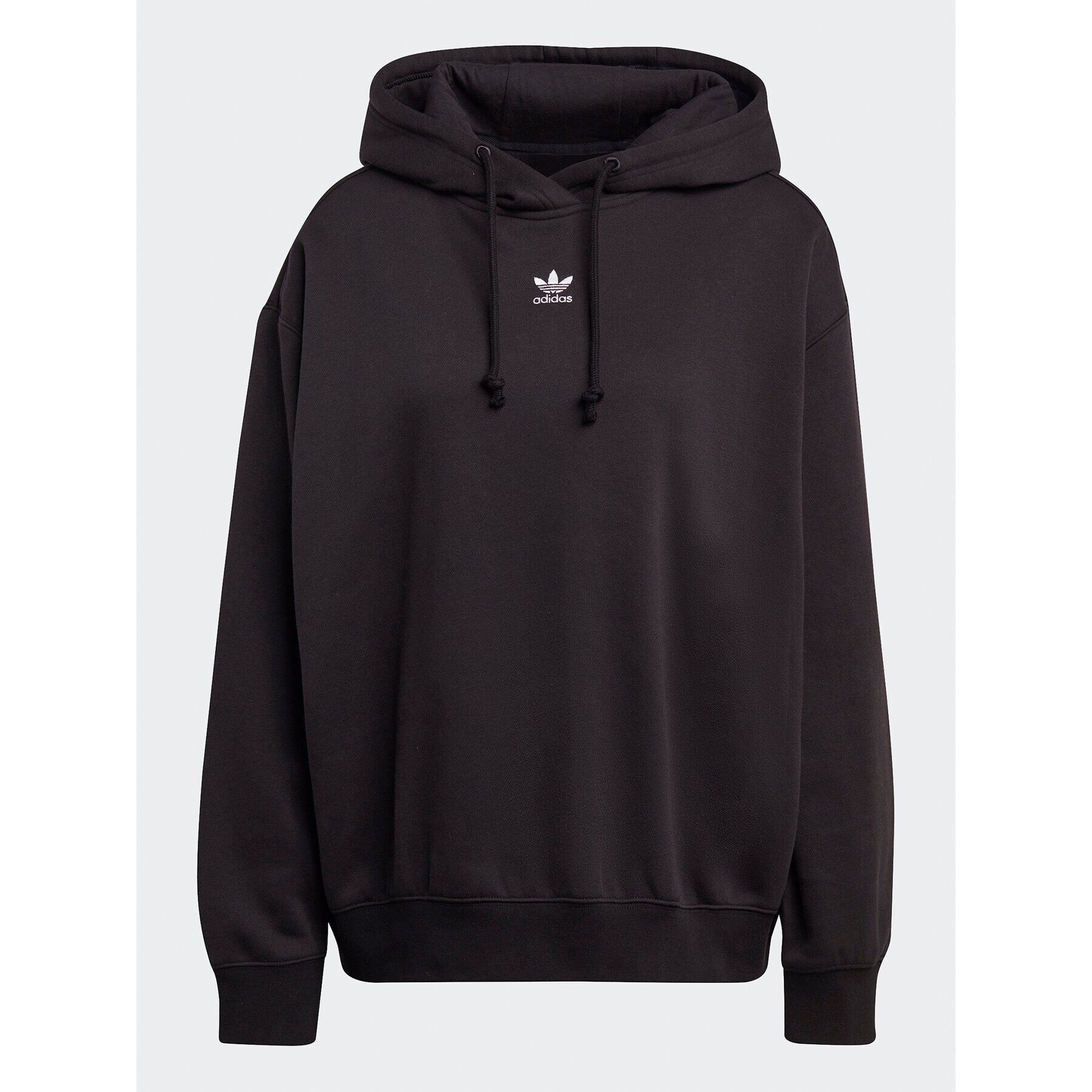 adidas Суитшърт Adicolor Essentials Boyfriend Hoodie IC8342 Черен Loose Fit - Pepit.bg