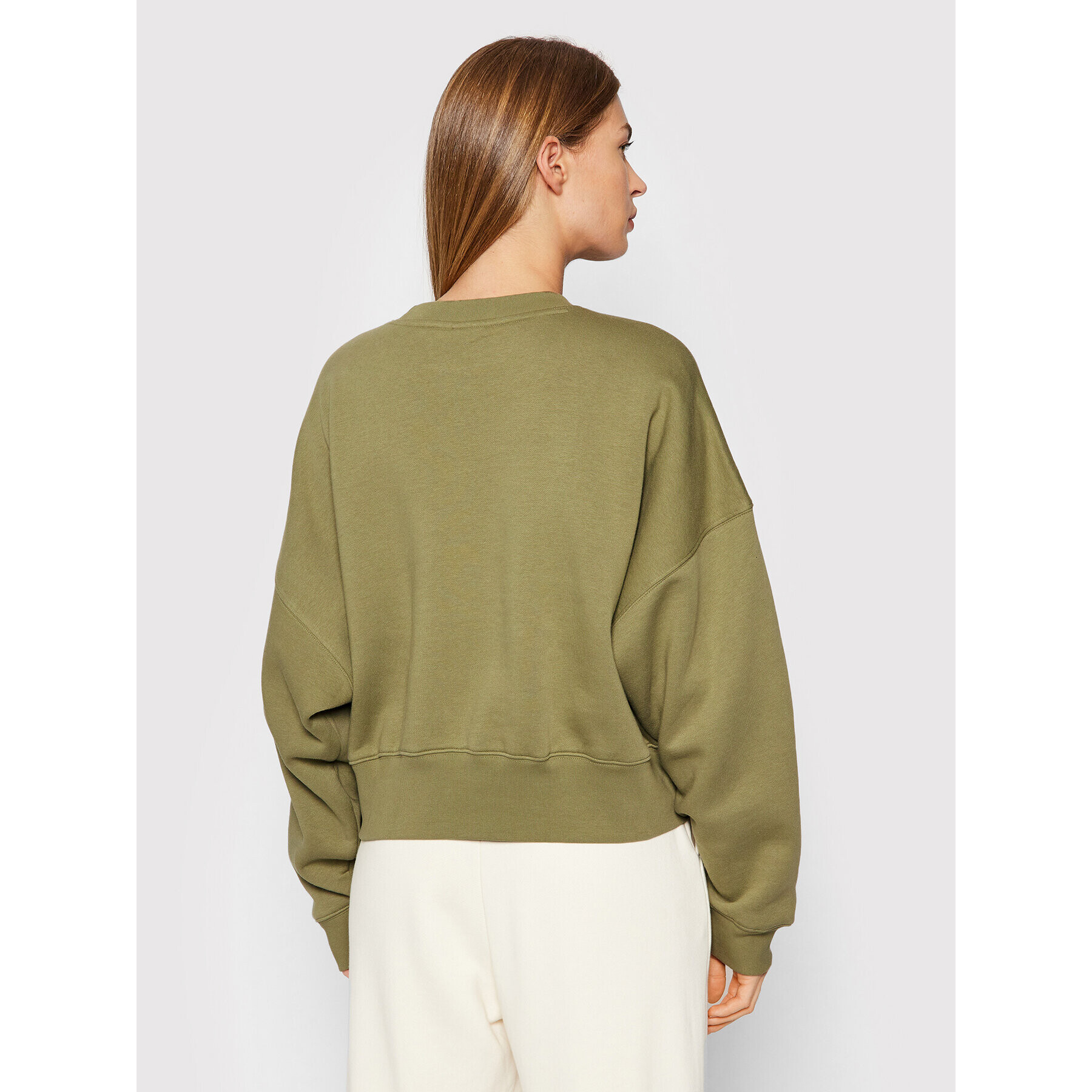 adidas Суитшърт adicolor Essentials H06657 Зелен Relaxed Fit - Pepit.bg