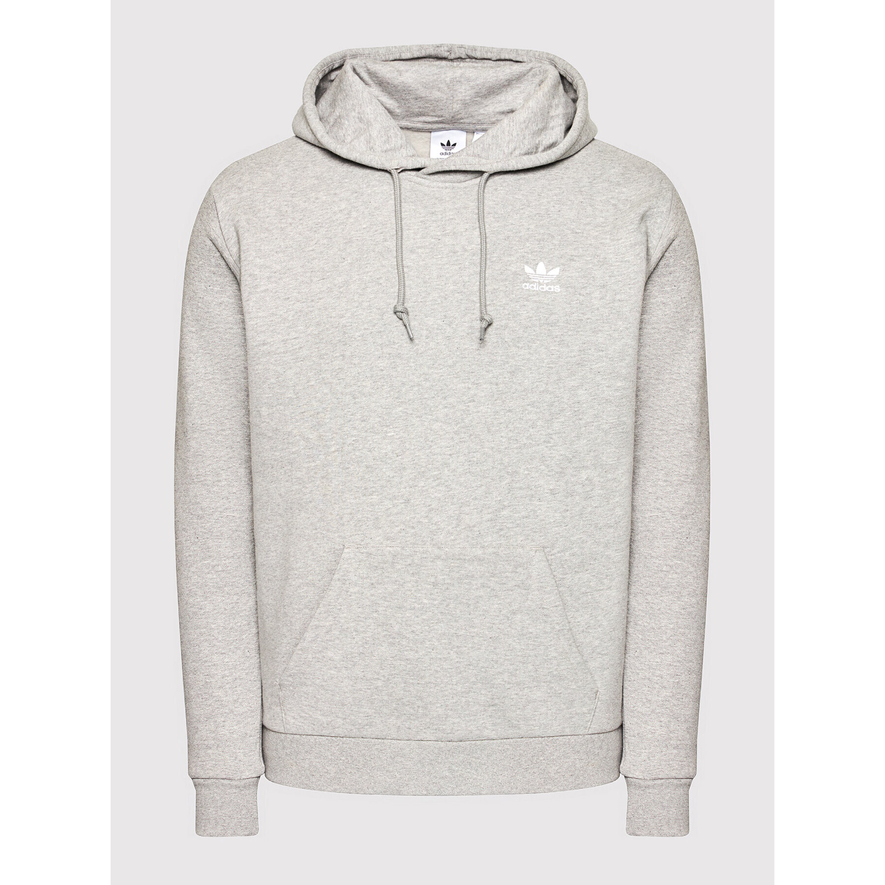 adidas Суитшърт adicolor Essentials Trefoil H34654 Сив Regular Fit - Pepit.bg