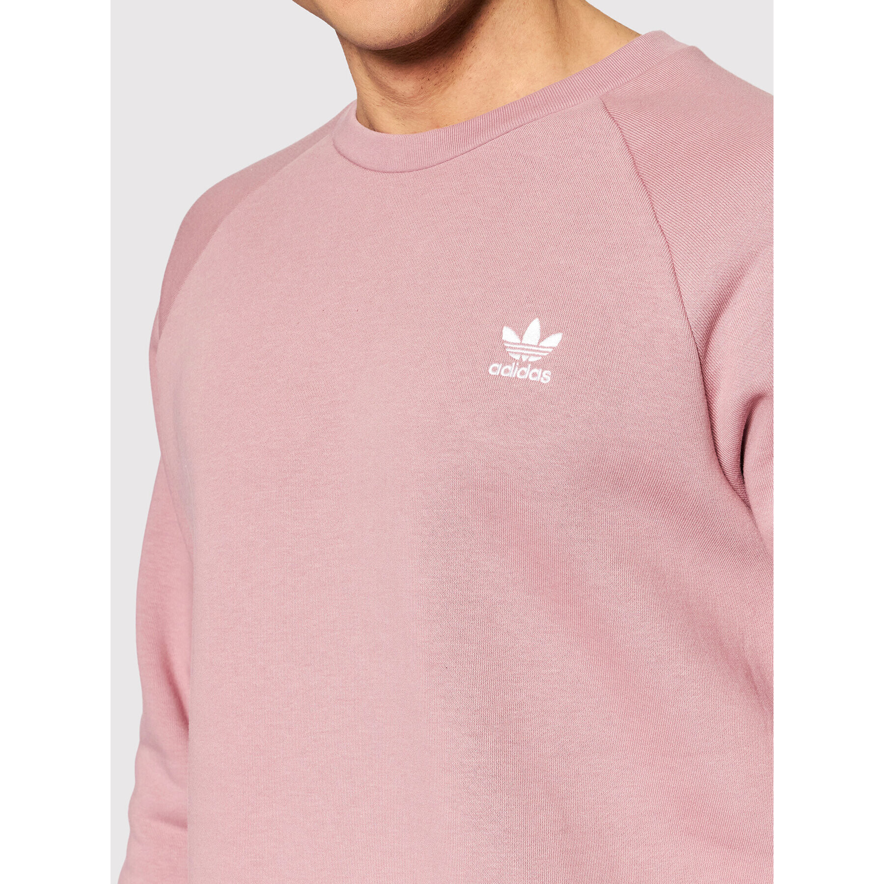 adidas Суитшърт adicolor Essentials Trefoil HE9430 Розов Regular Fit - Pepit.bg