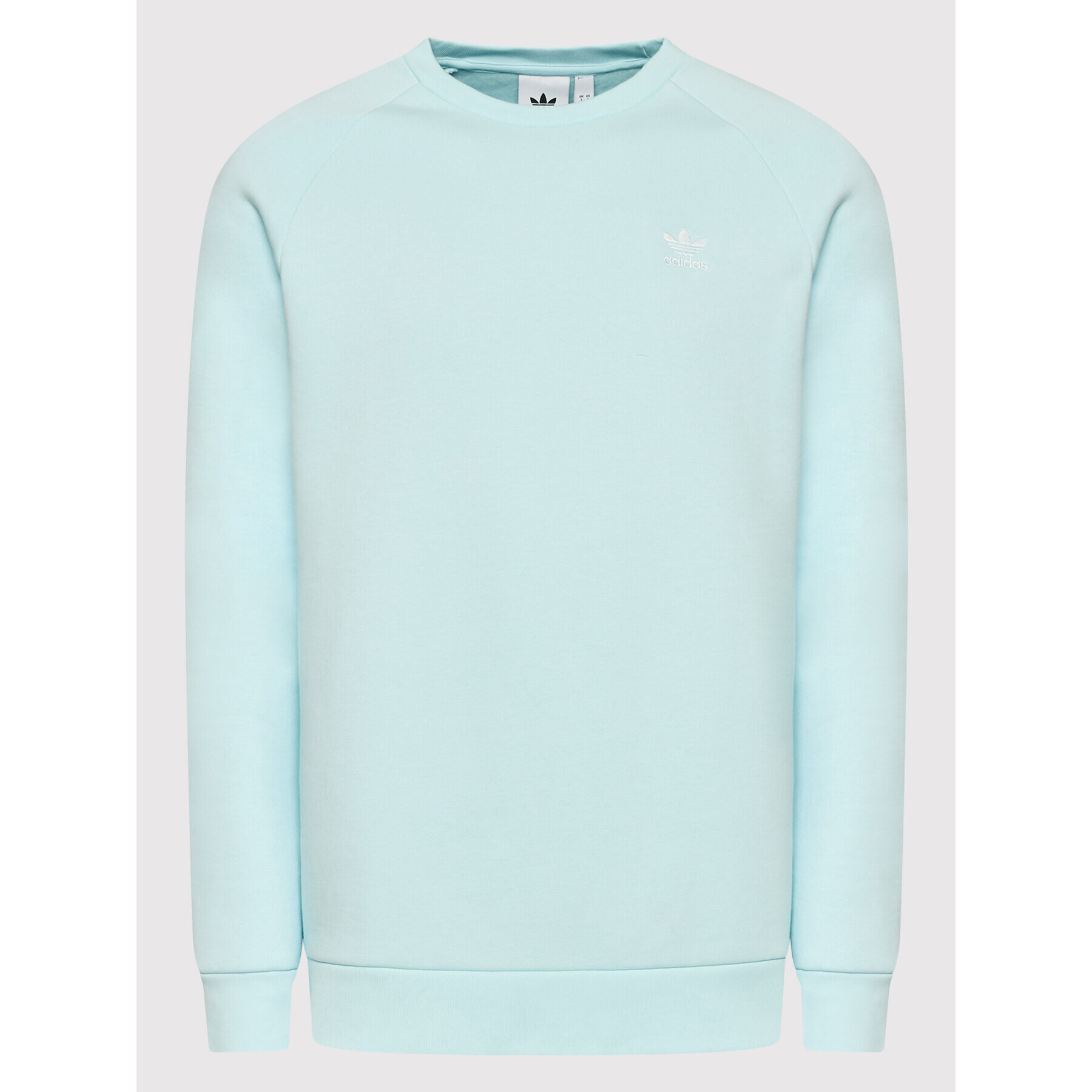 adidas Суитшърт adicolor Essentials Trefoil HJ7990 Син Regular Fit - Pepit.bg