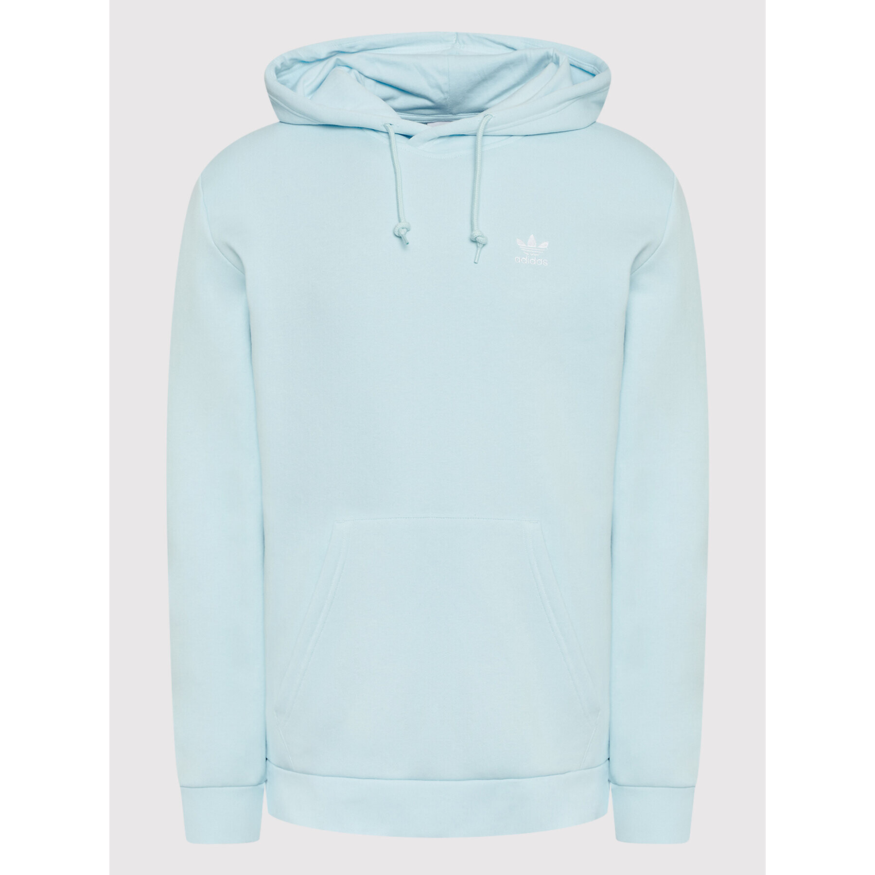 adidas Суитшърт adicolor Essentials Trefoil HK0095 Син Regular Fit - Pepit.bg