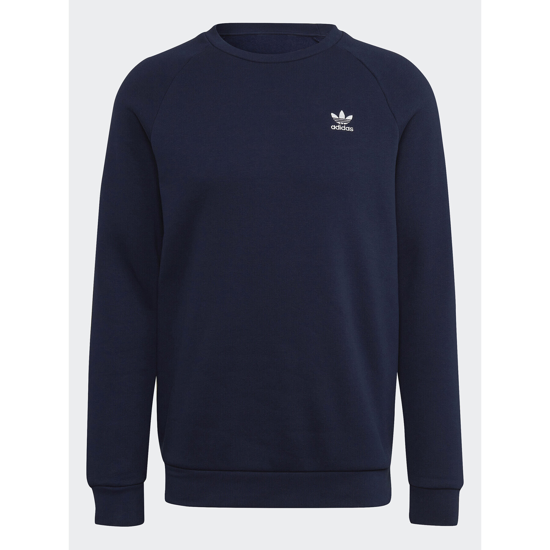 adidas Суитшърт adicolor Essentials Trefoil Тъмносин Regular Fit - Pepit.bg