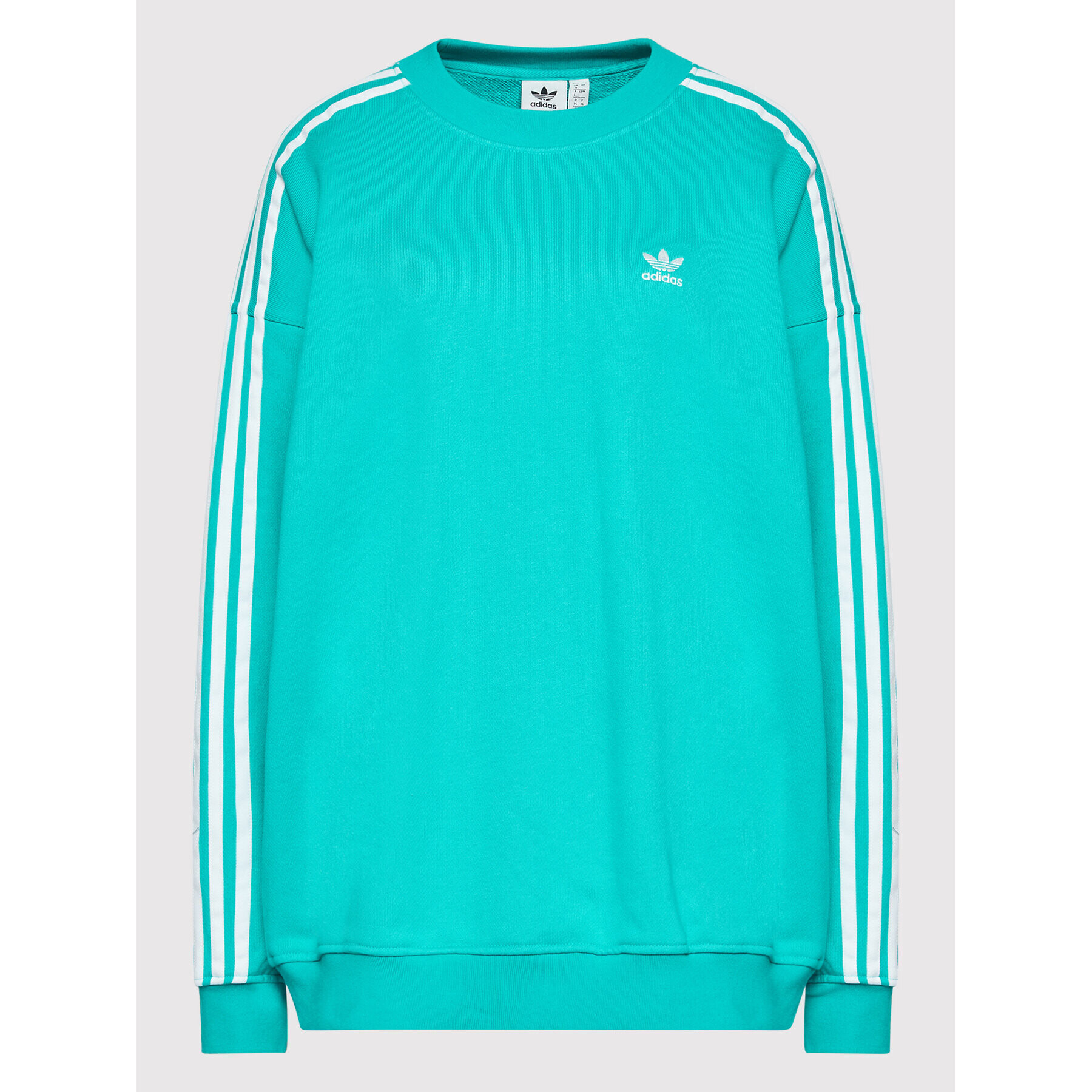 adidas Суитшърт adicolor HB9471 Син Relaxed Fit - Pepit.bg