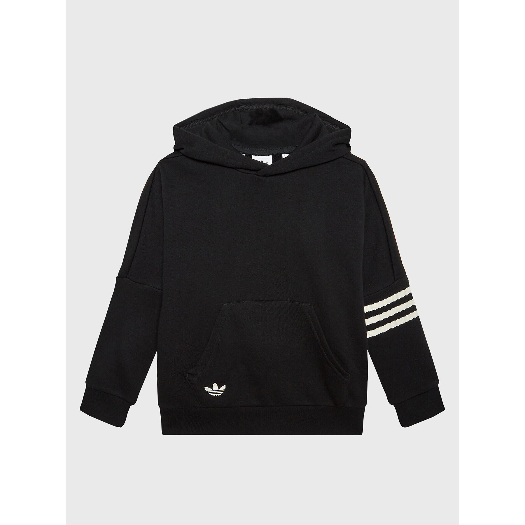 adidas Суитшърт adicolor HK9699 Черен Relaxed Fit - Pepit.bg