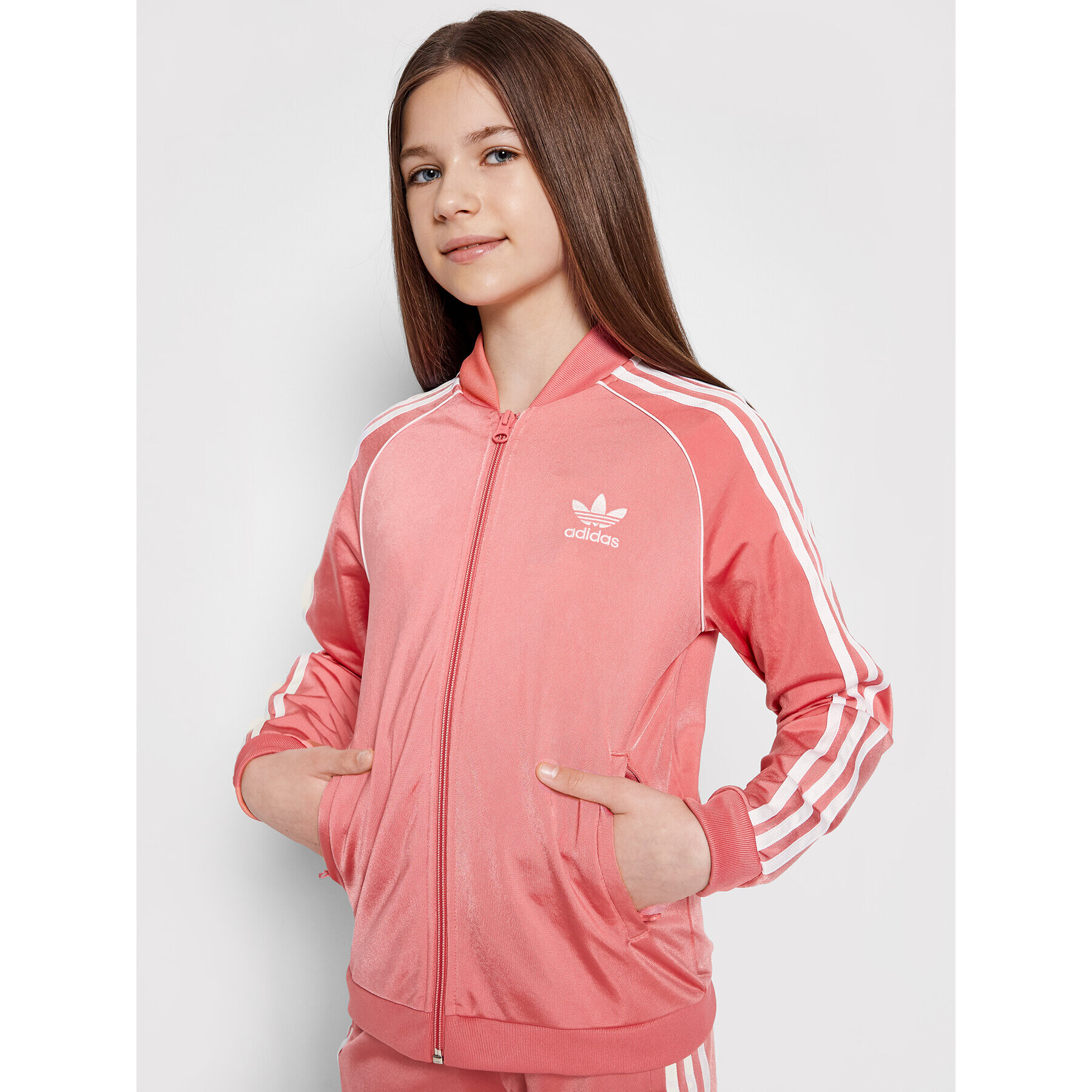 adidas Суитшърт adicolor Sst GN8450 Розов Regular Fit - Pepit.bg