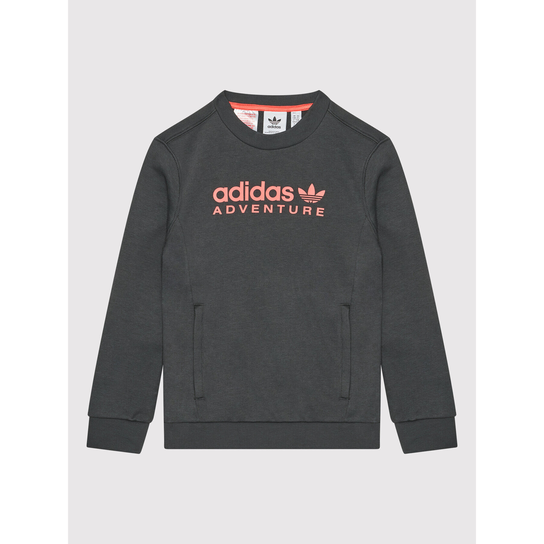 adidas Суитшърт Adventure HE2062 Сив Regular Fit - Pepit.bg