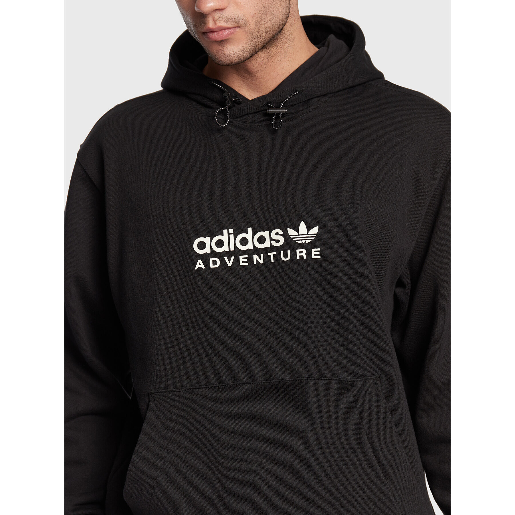 adidas Суитшърт Adventure HK5002 Черен Regular Fit - Pepit.bg