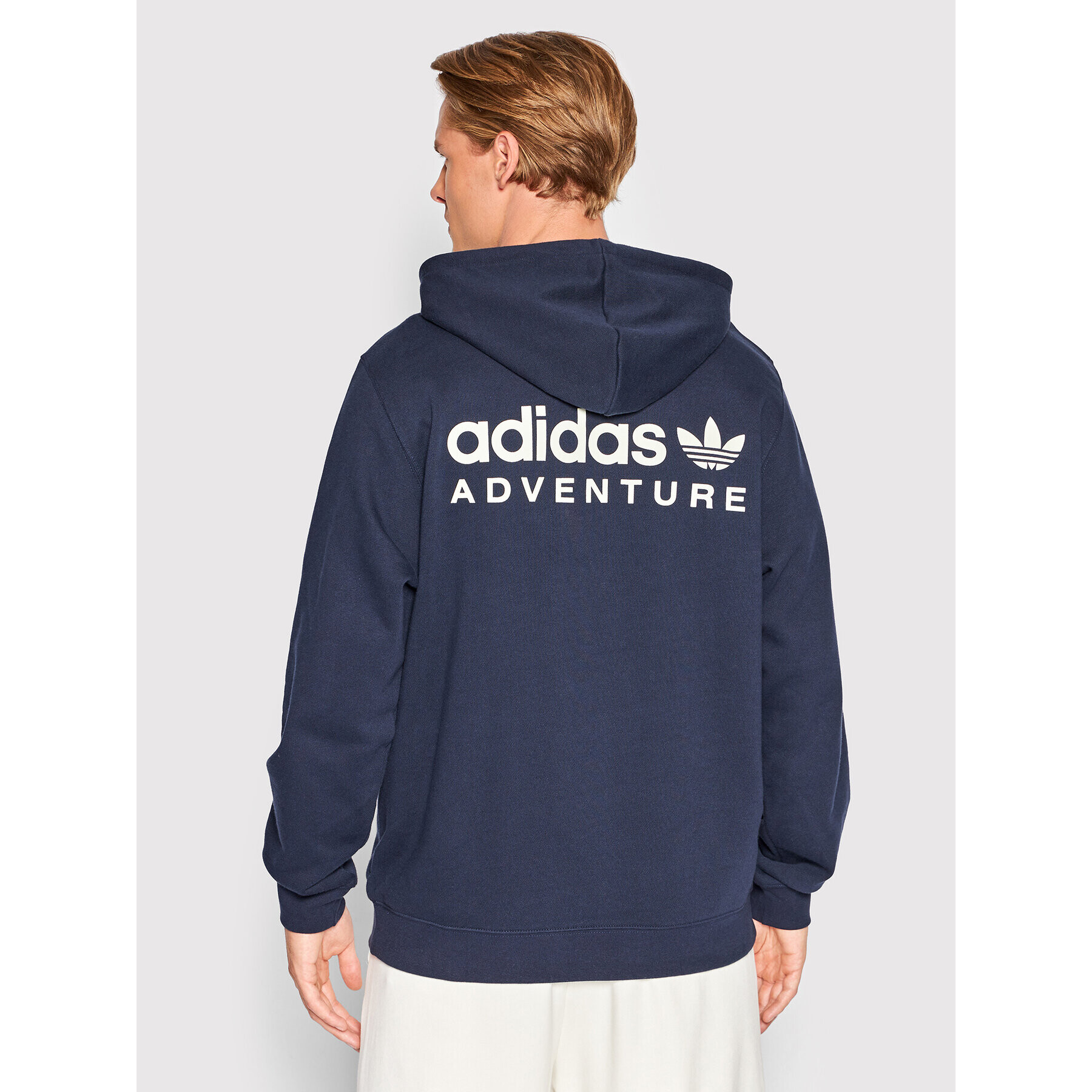 adidas Суитшърт Adventure HK5004 Тъмносин Regular Fit - Pepit.bg