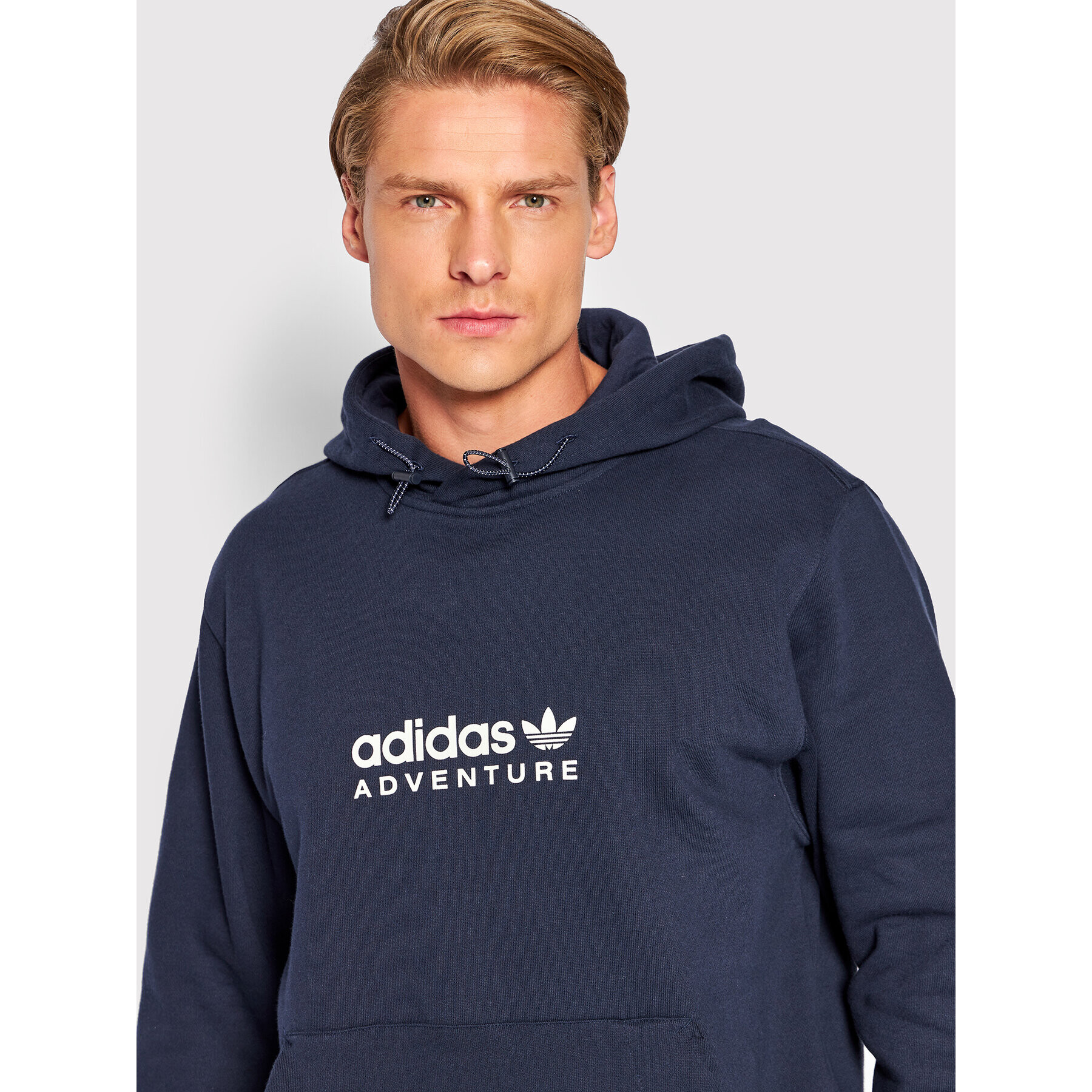 adidas Суитшърт Adventure HK5004 Тъмносин Regular Fit - Pepit.bg