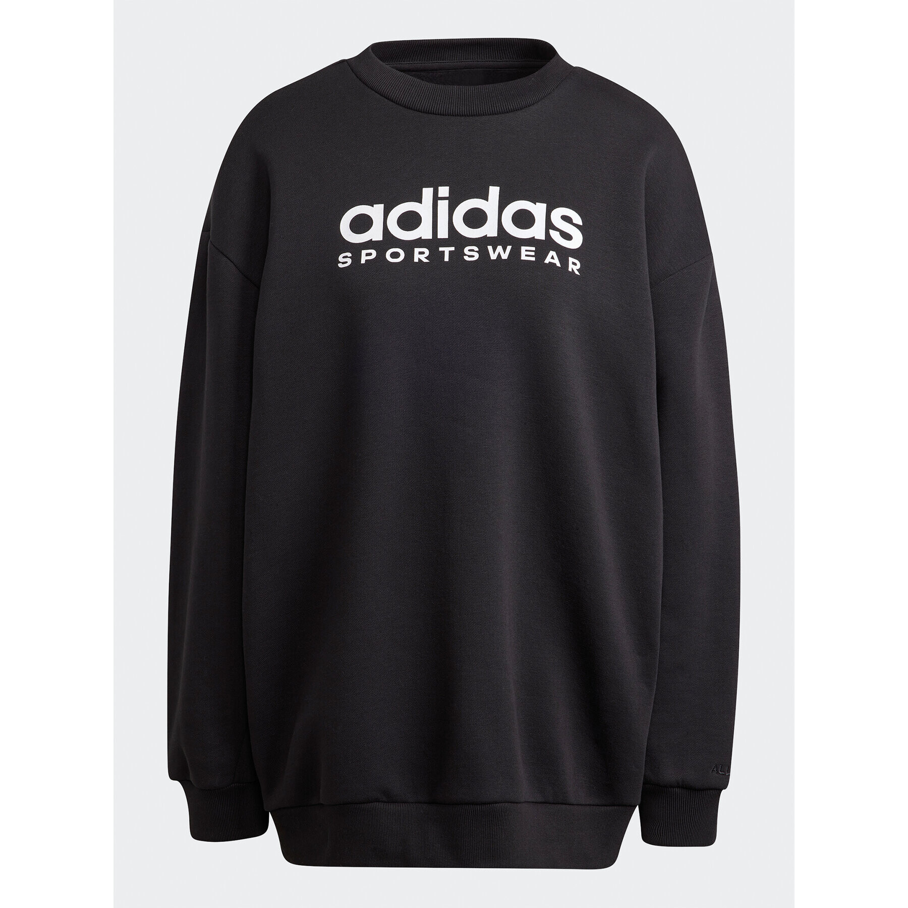 adidas Суитшърт ALL SZN Fleece Graphic HZ5740 Черен Loose Fit - Pepit.bg