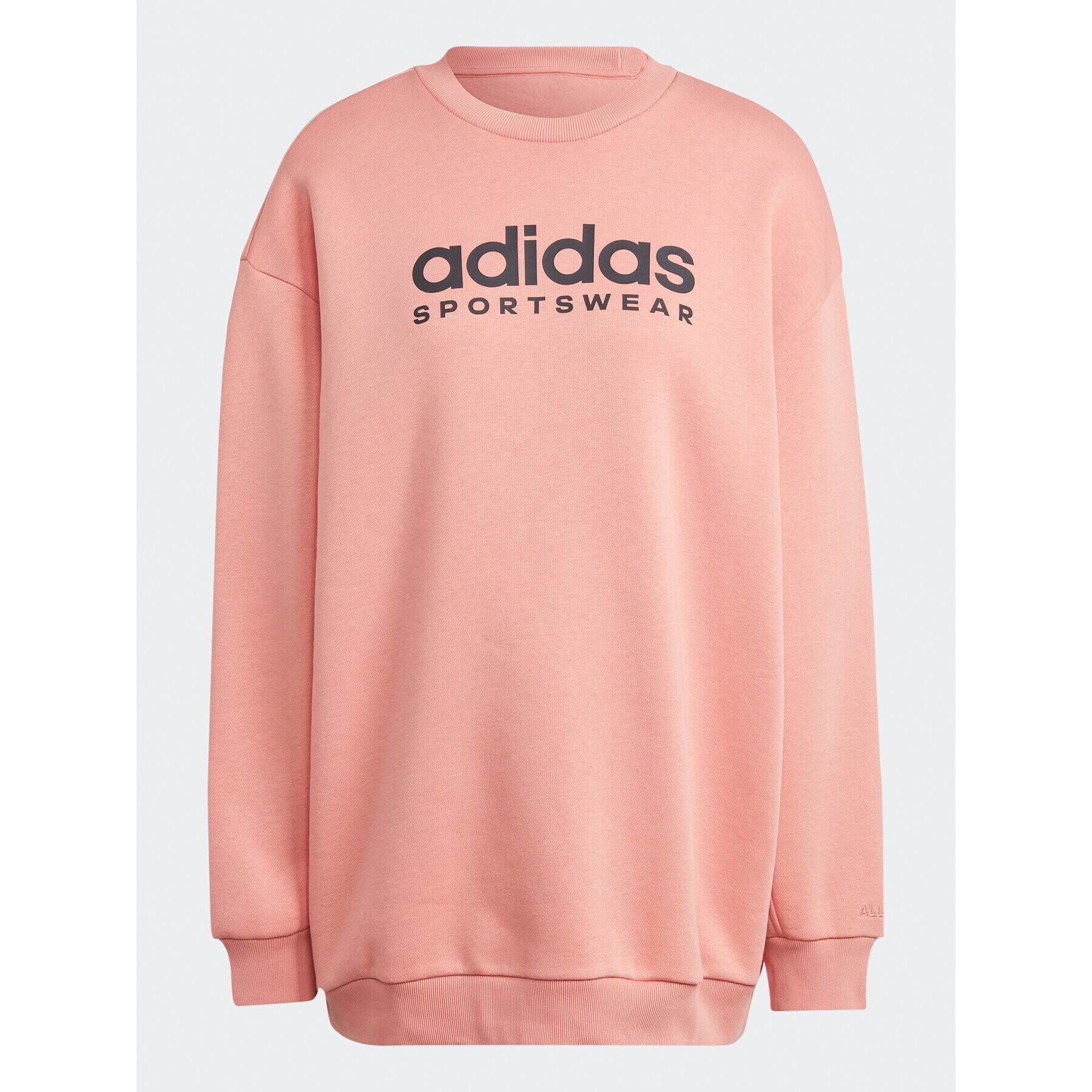 adidas Суитшърт ALL SZN Fleece Graphic IL3242 Оранжев Loose Fit - Pepit.bg