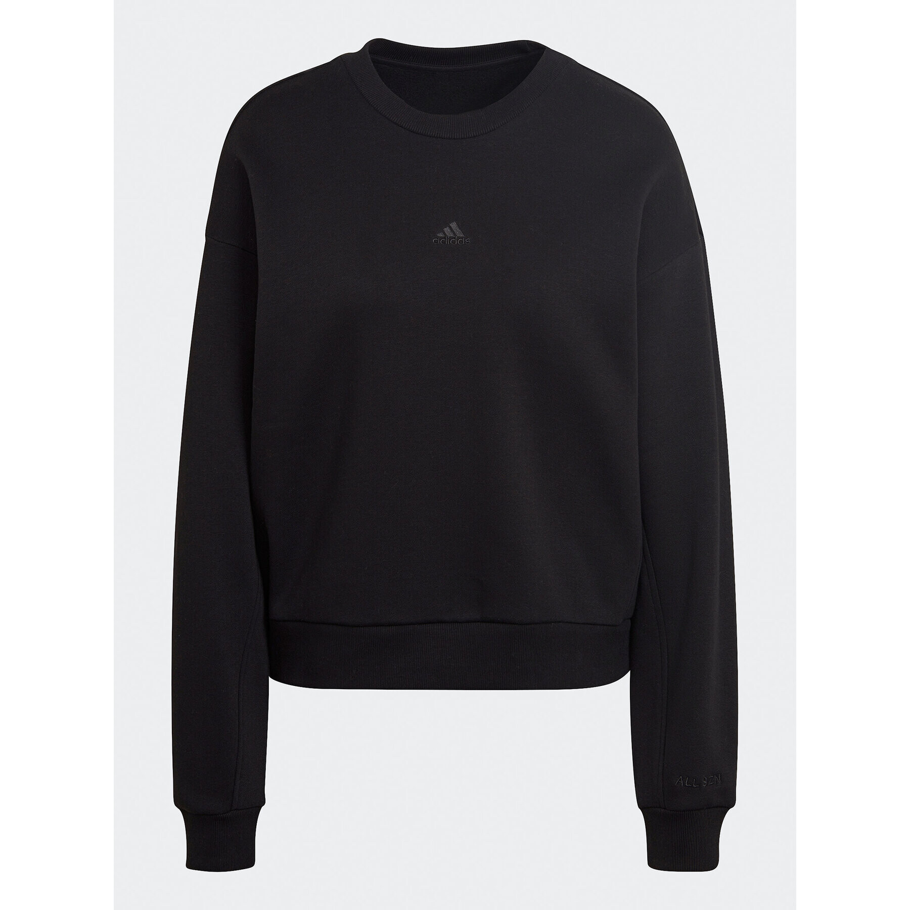 adidas Суитшърт ALL SZN Fleece Sweatshirt HJ7995 Черен Loose Fit - Pepit.bg