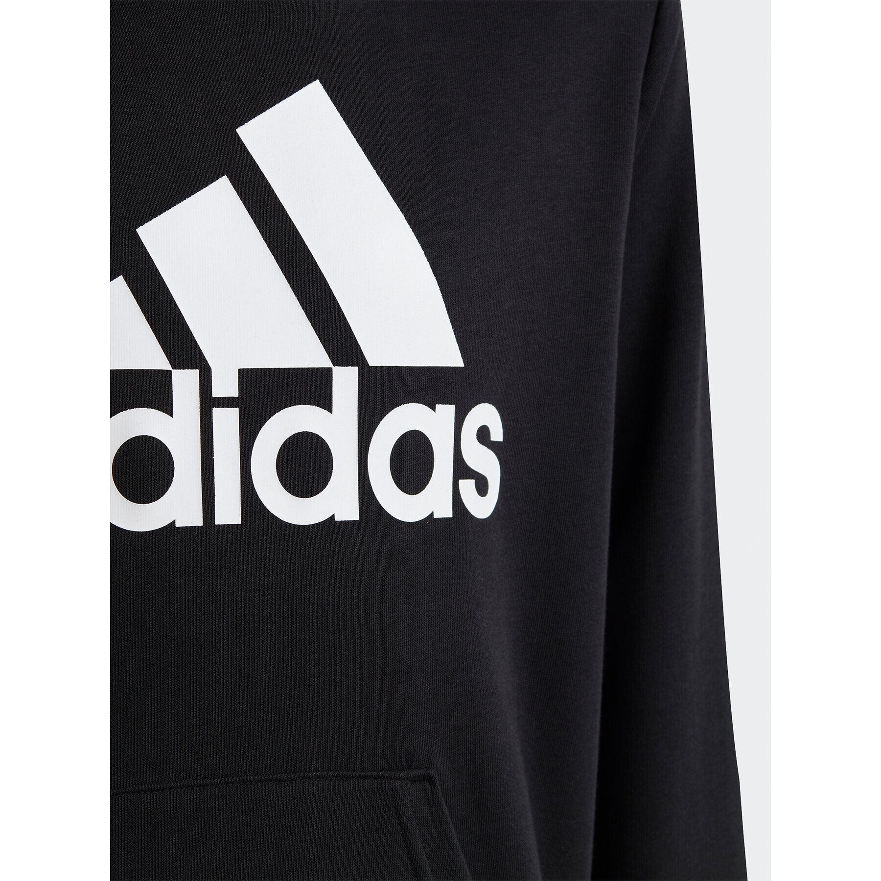 adidas Суитшърт Big Logo Essentials HR6380 Черен Regular Fit - Pepit.bg