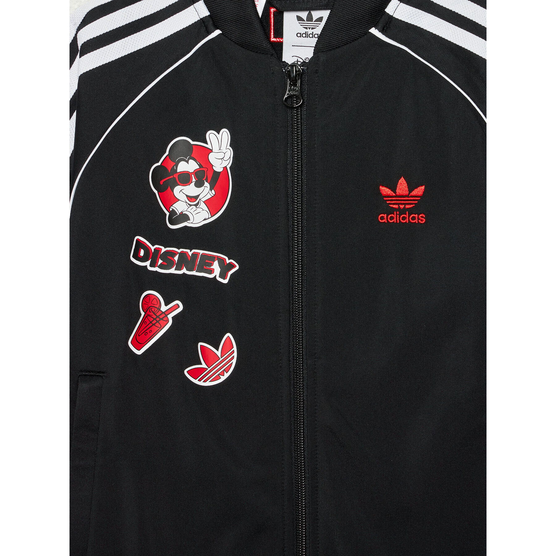 adidas Суитшърт Disney Mickey And Friends HF7577 Черен Regular Fit - Pepit.bg