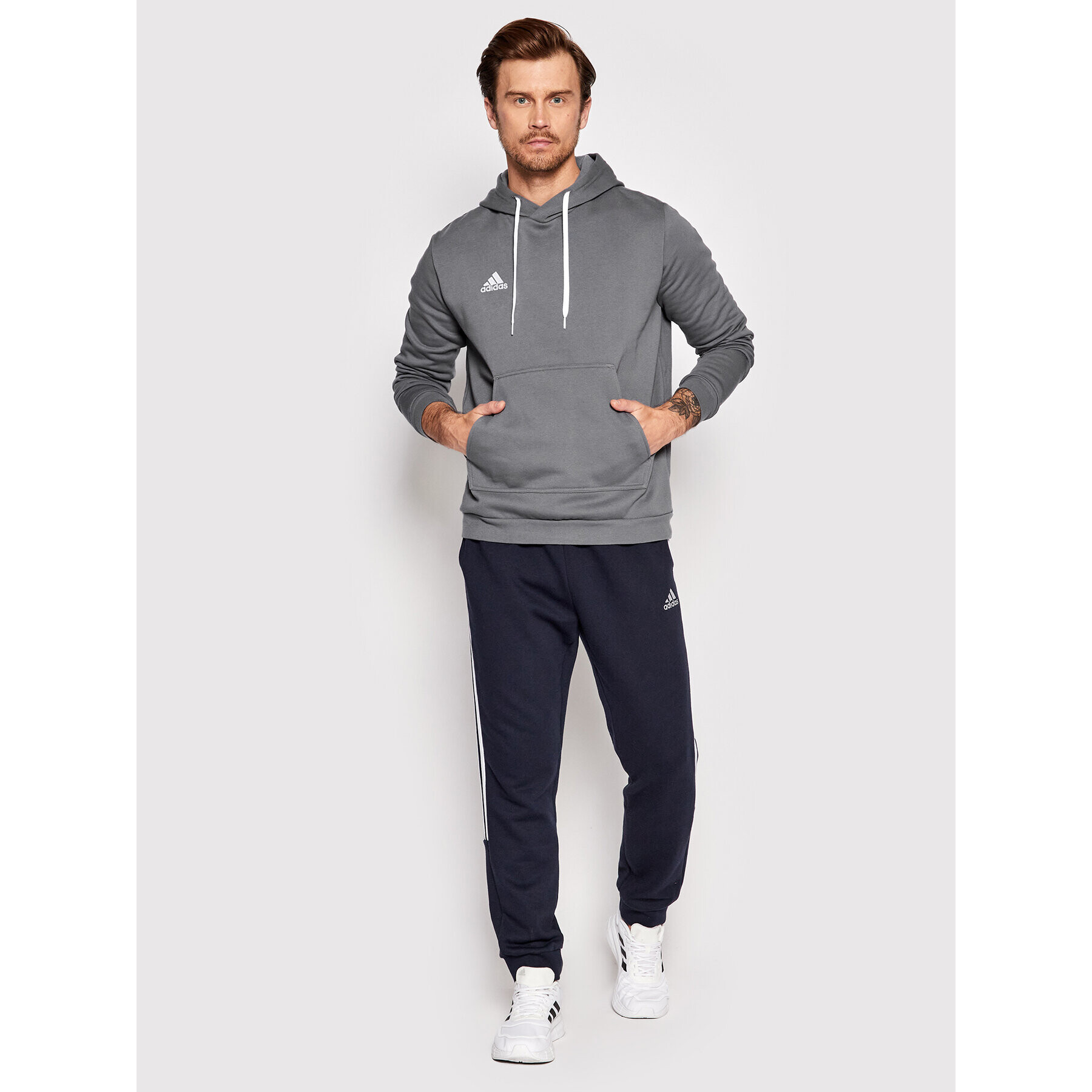 adidas Суитшърт Entrada 22 HB0578 Сив Regular Fit - Pepit.bg