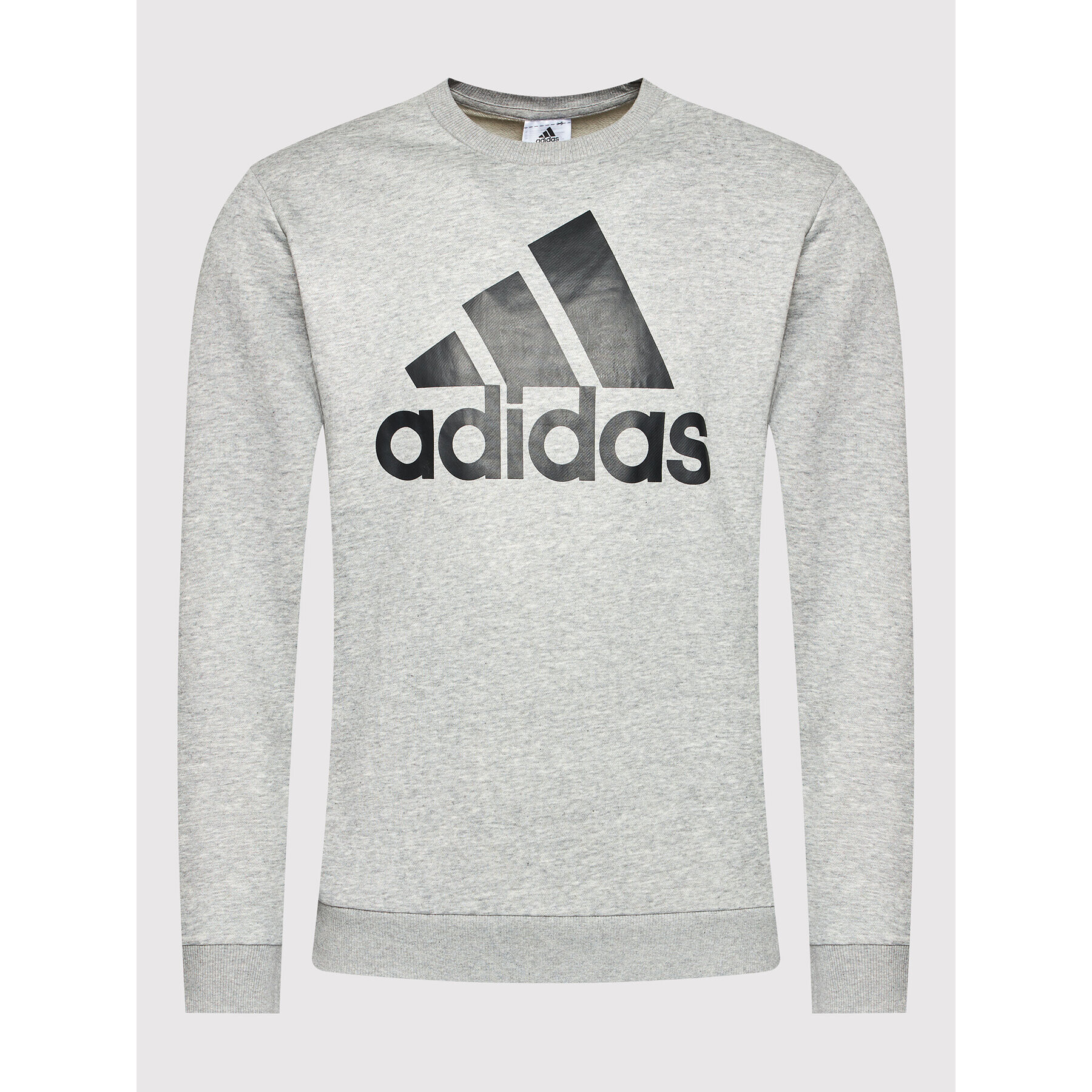 adidas Суитшърт Essential GK9077 Сив Regular Fit - Pepit.bg