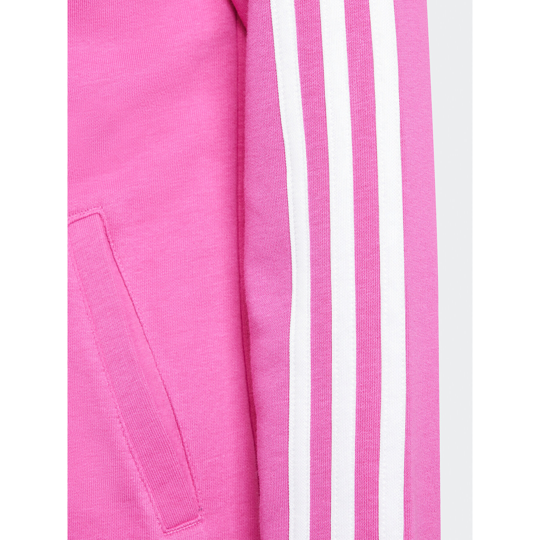 adidas Суитшърт Essentials 3-Stripes IJ6224 Розов Slim Fit - Pepit.bg