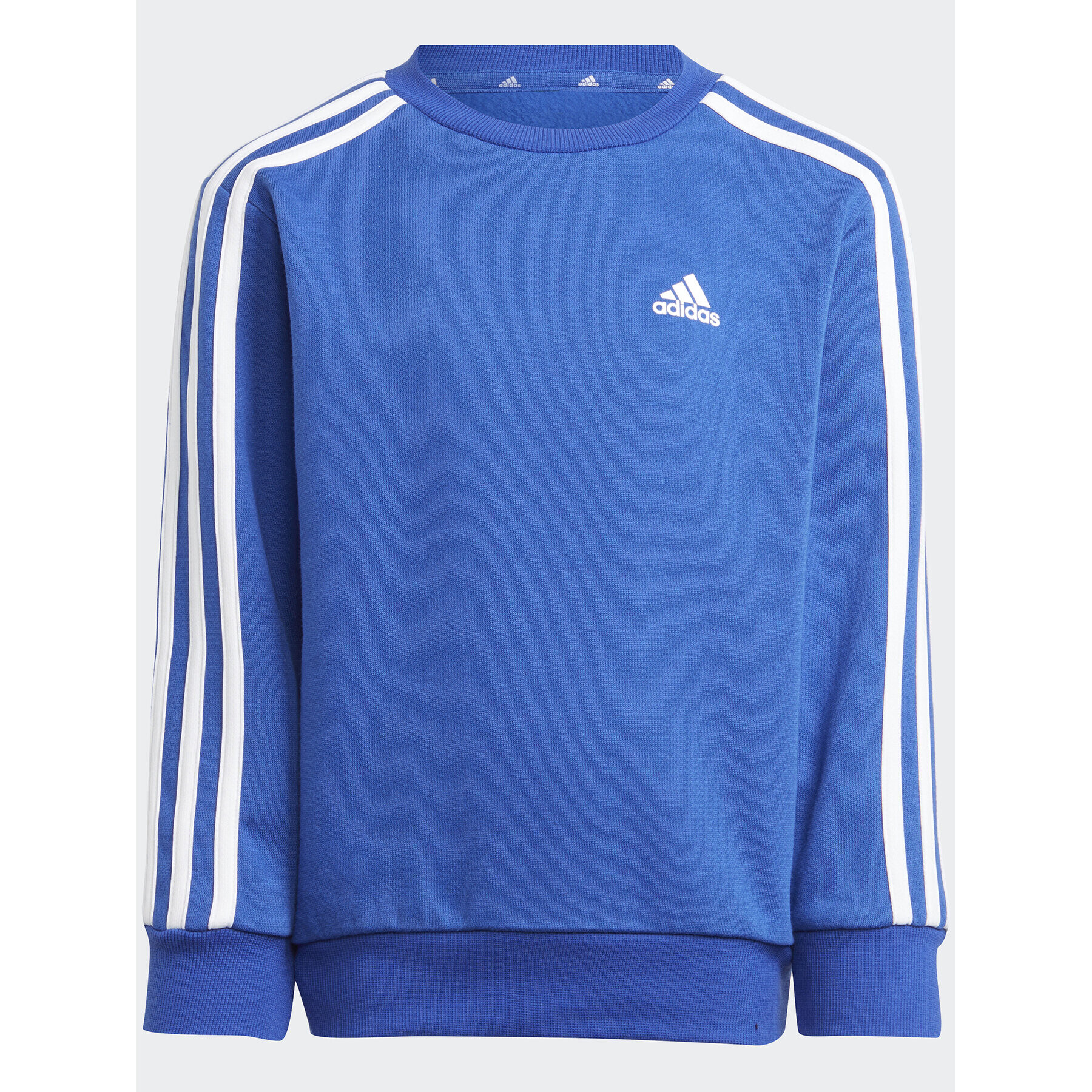 adidas Суитшърт Essentials 3-Stripes IJ6352 Син Regular Fit - Pepit.bg