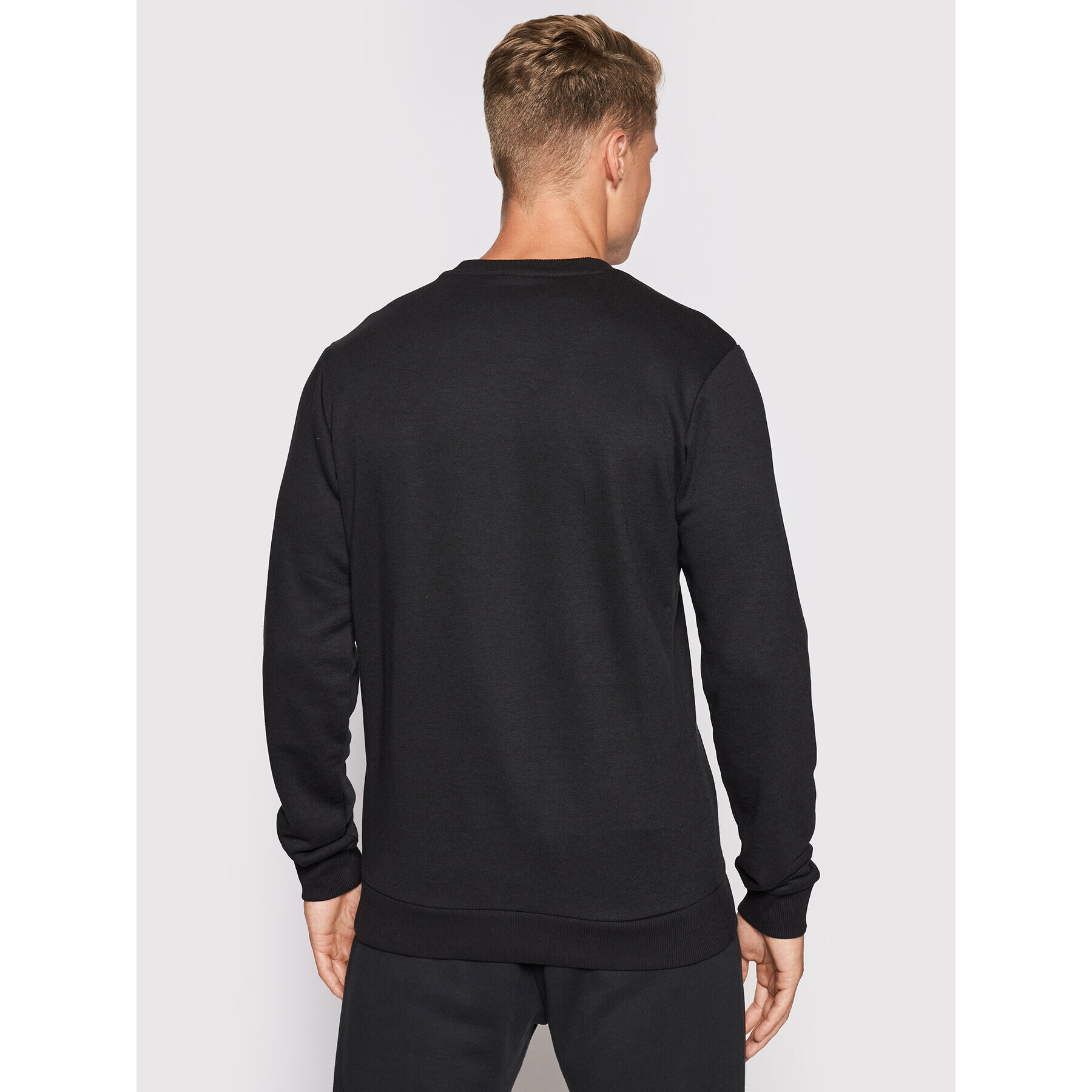 adidas Суитшърт Essentials Big Logo GK9076 Черен Regular Fit - Pepit.bg