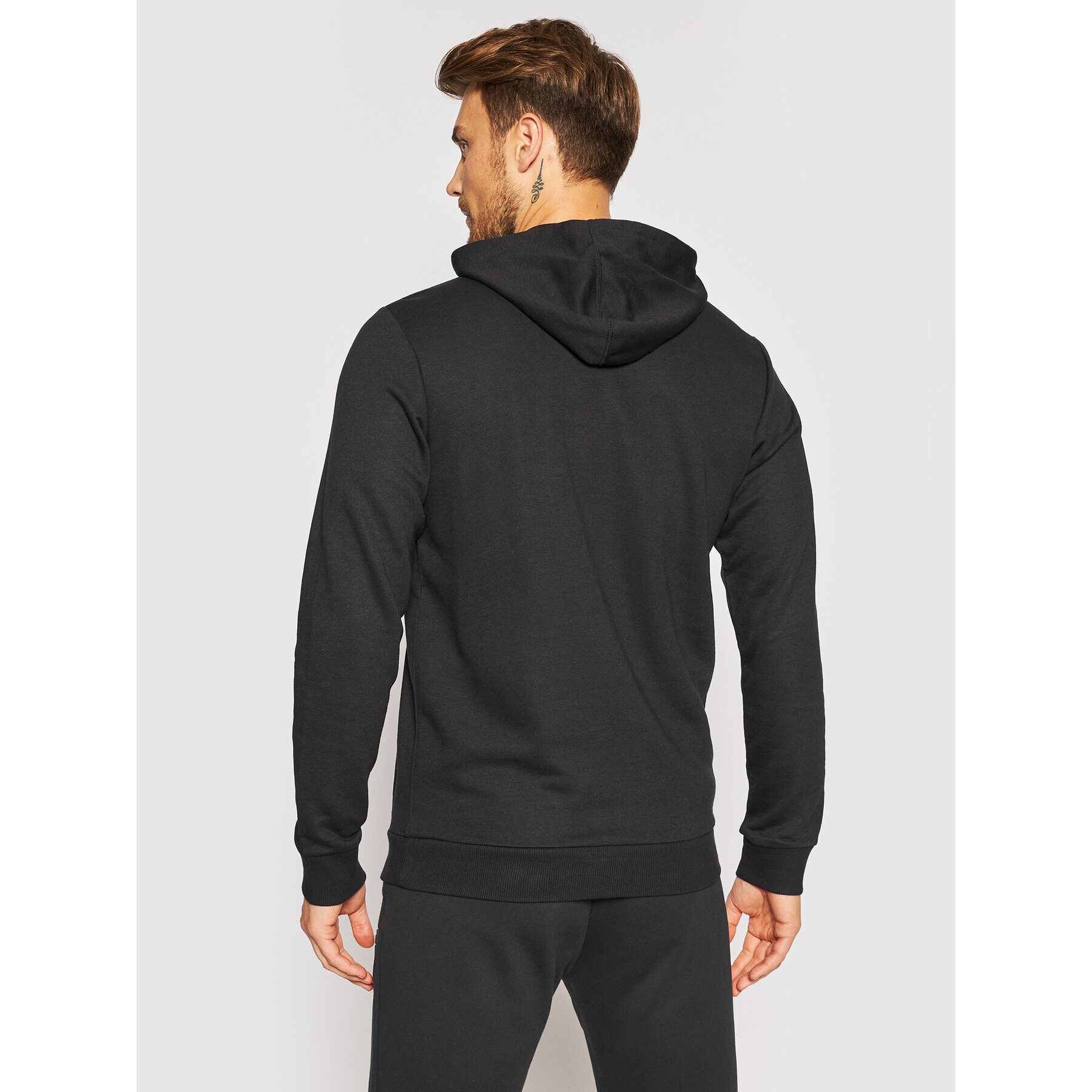 adidas Суитшърт Essentials Big Logo GK9540 Черен Regular Fit - Pepit.bg