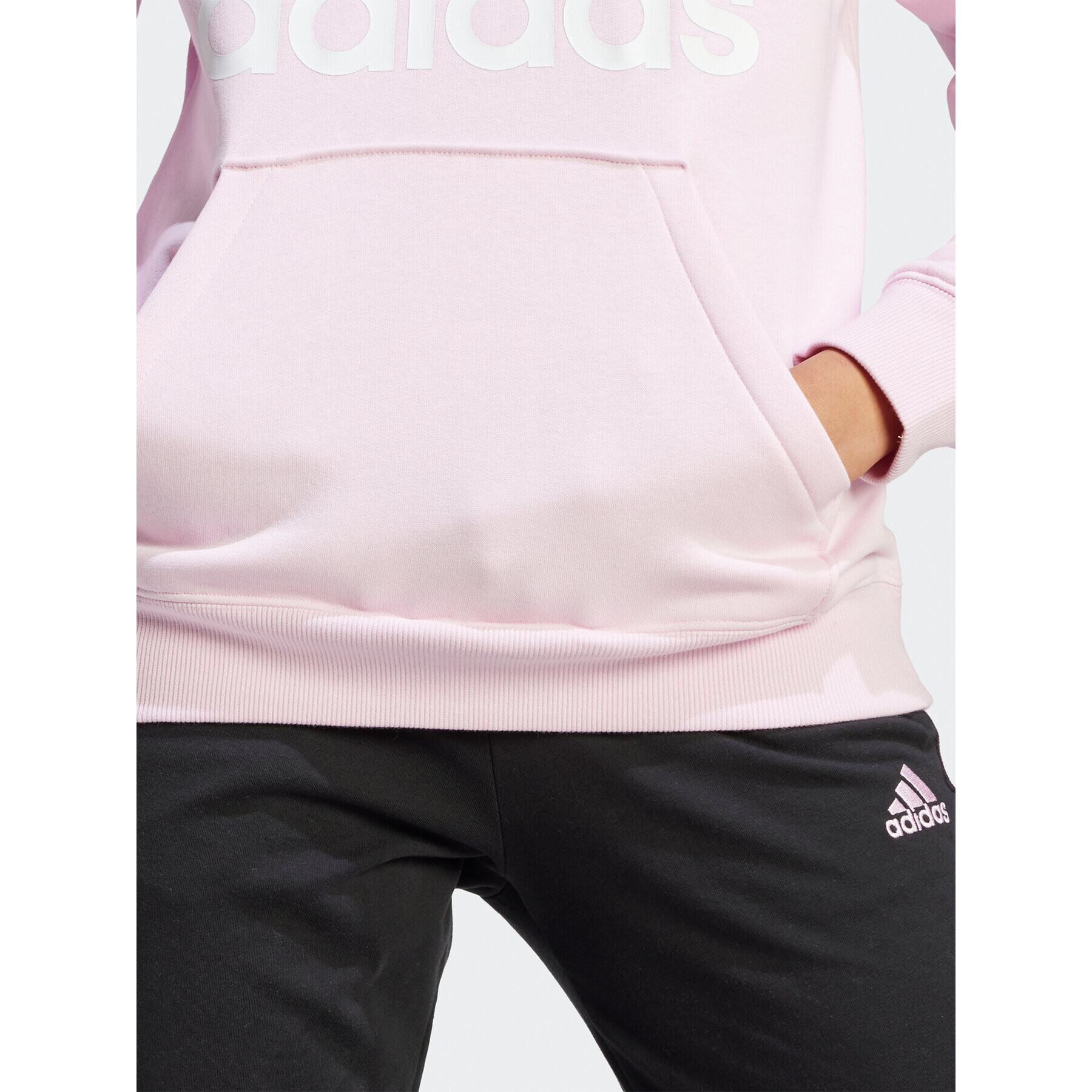 adidas Суитшърт Essentials Big Logo Regular IM0255 Розов Regular Fit - Pepit.bg