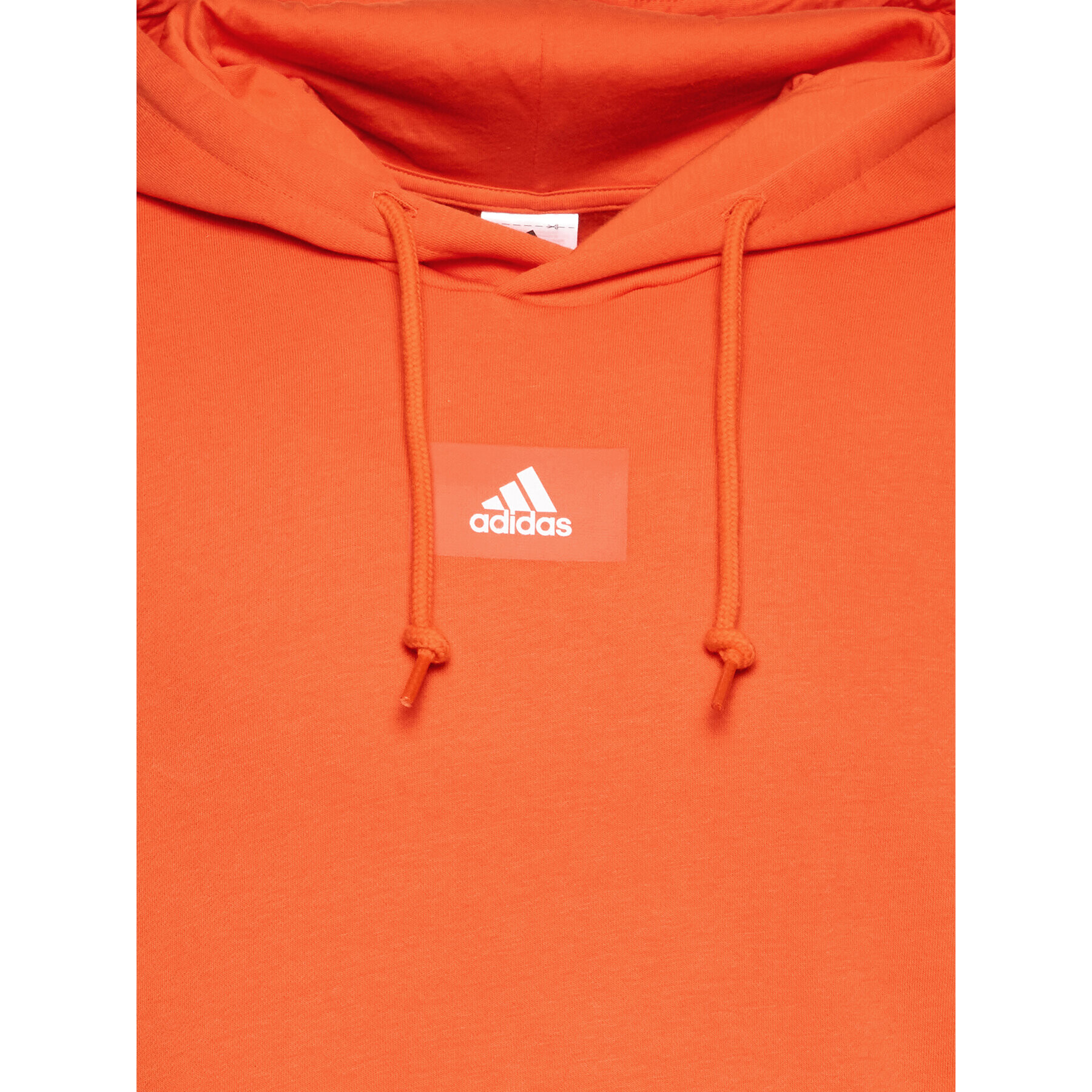 adidas Суитшърт Essentials Feel Vivid Fleece HK2828 Оранжев Loose Fit - Pepit.bg