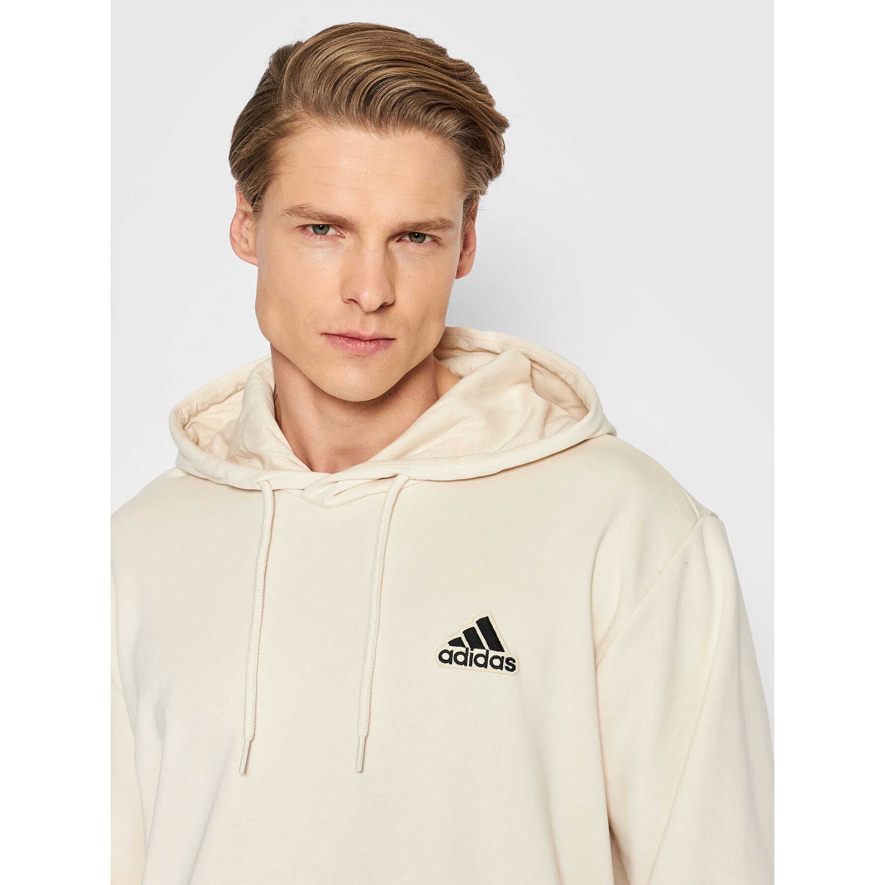 adidas Суитшърт Essentials FeelComfy HE4346 Бежов Loose Fit - Pepit.bg