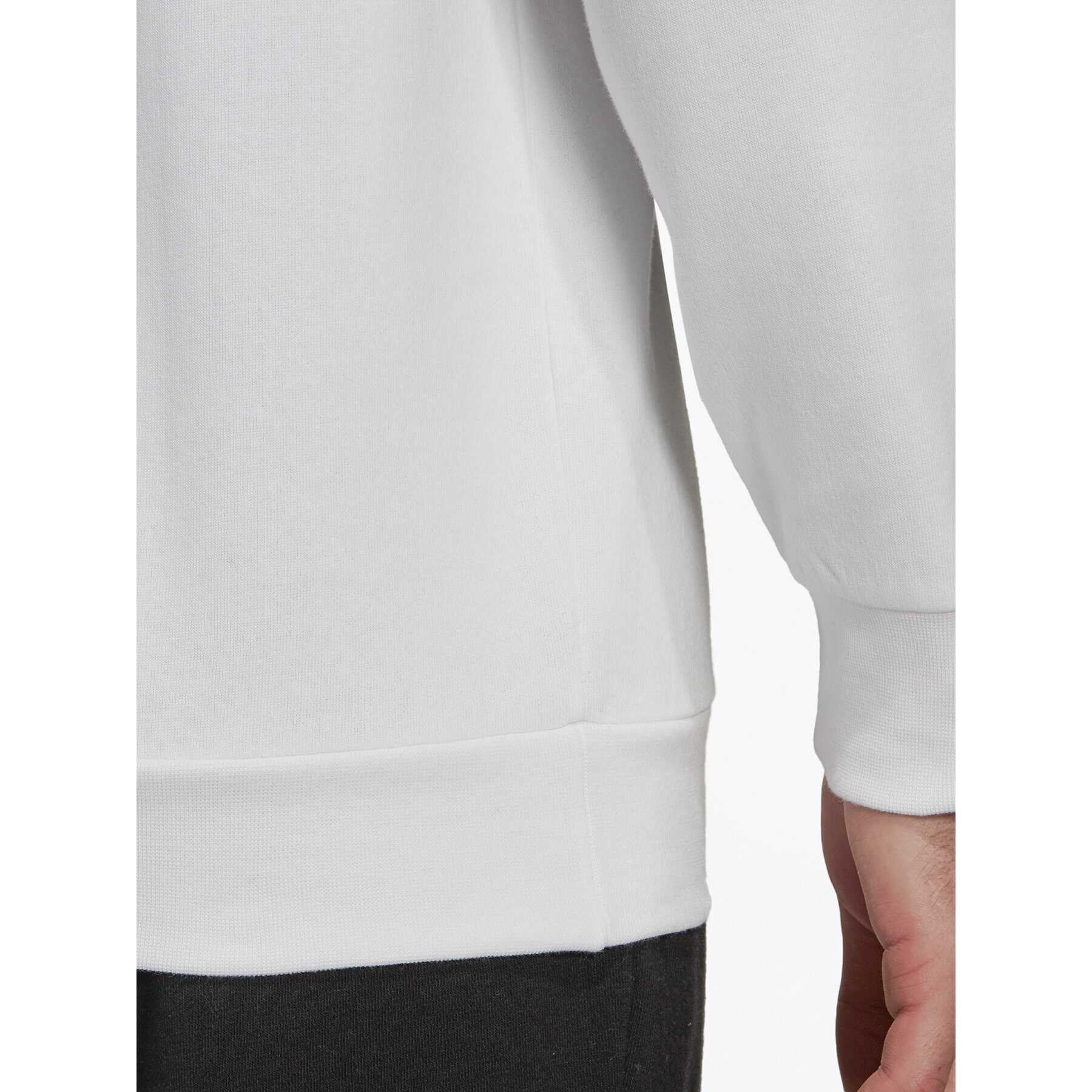 adidas Суитшърт Essentials H12220 Бял Regular Fit - Pepit.bg