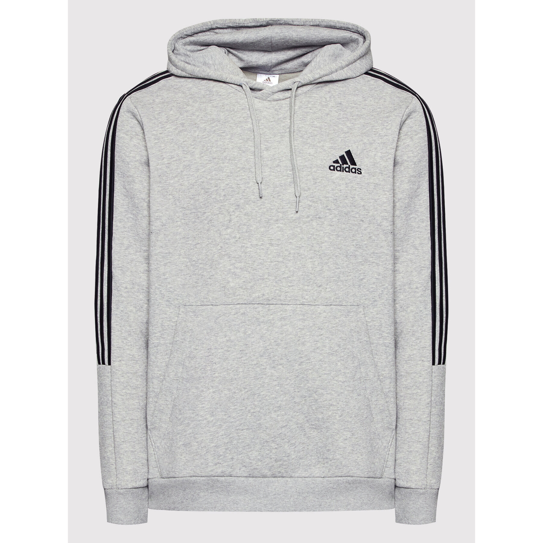 adidas Суитшърт Essentials GK9583 Сив Regular Fit - Pepit.bg