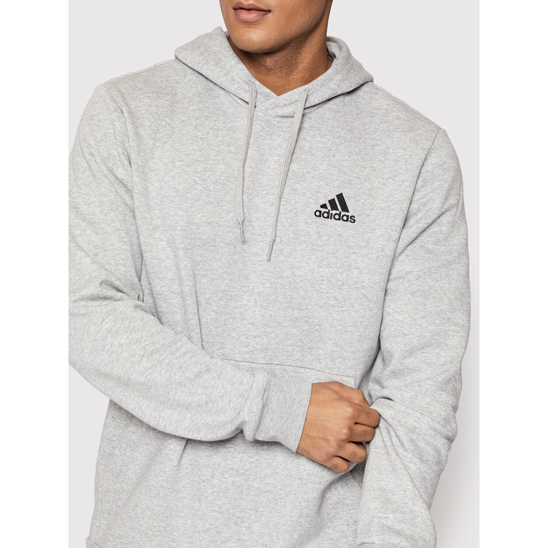 adidas Суитшърт Essentials H12213 Сив Regular Fit - Pepit.bg