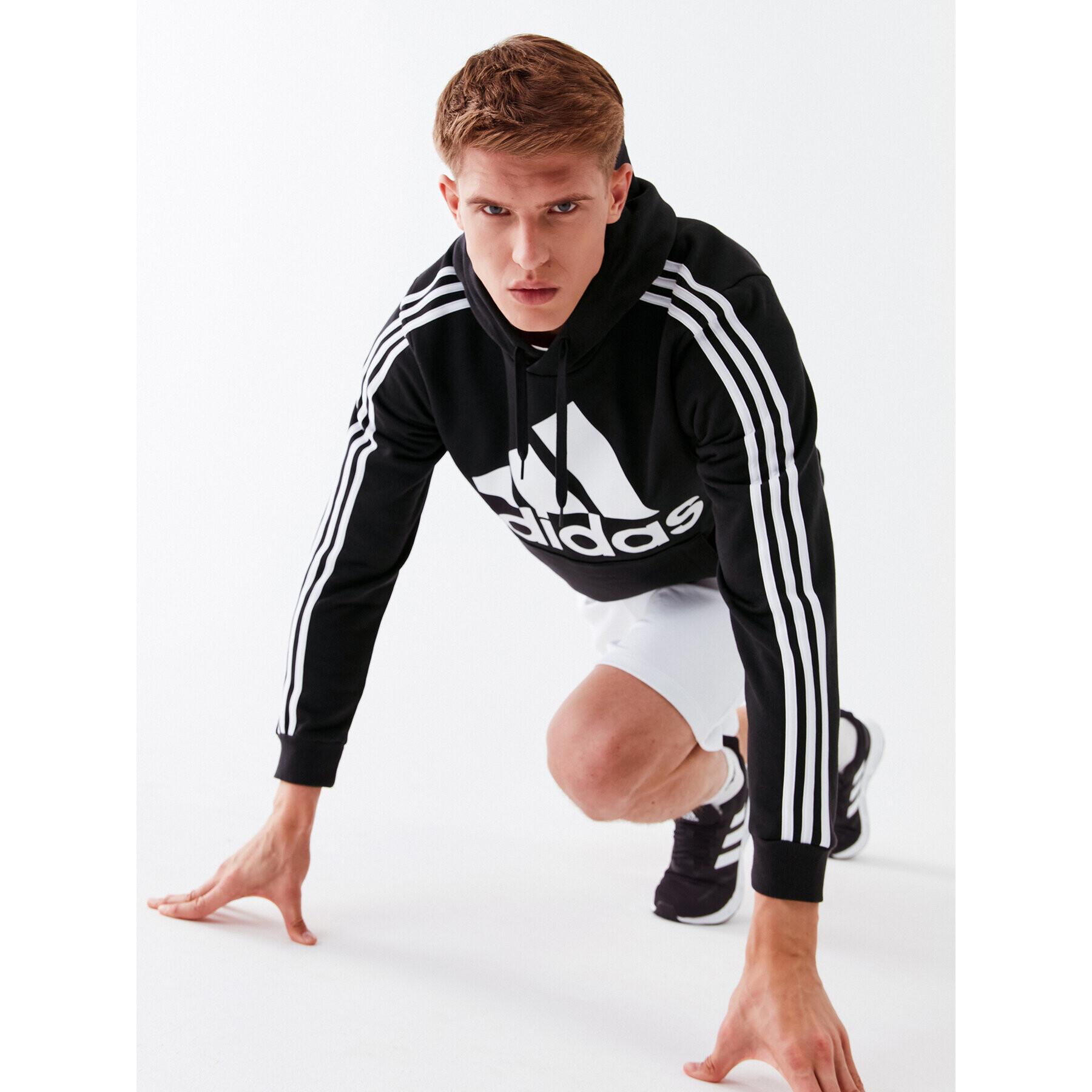 adidas Суитшърт Essentials H14641 Черен Regular Fit - Pepit.bg