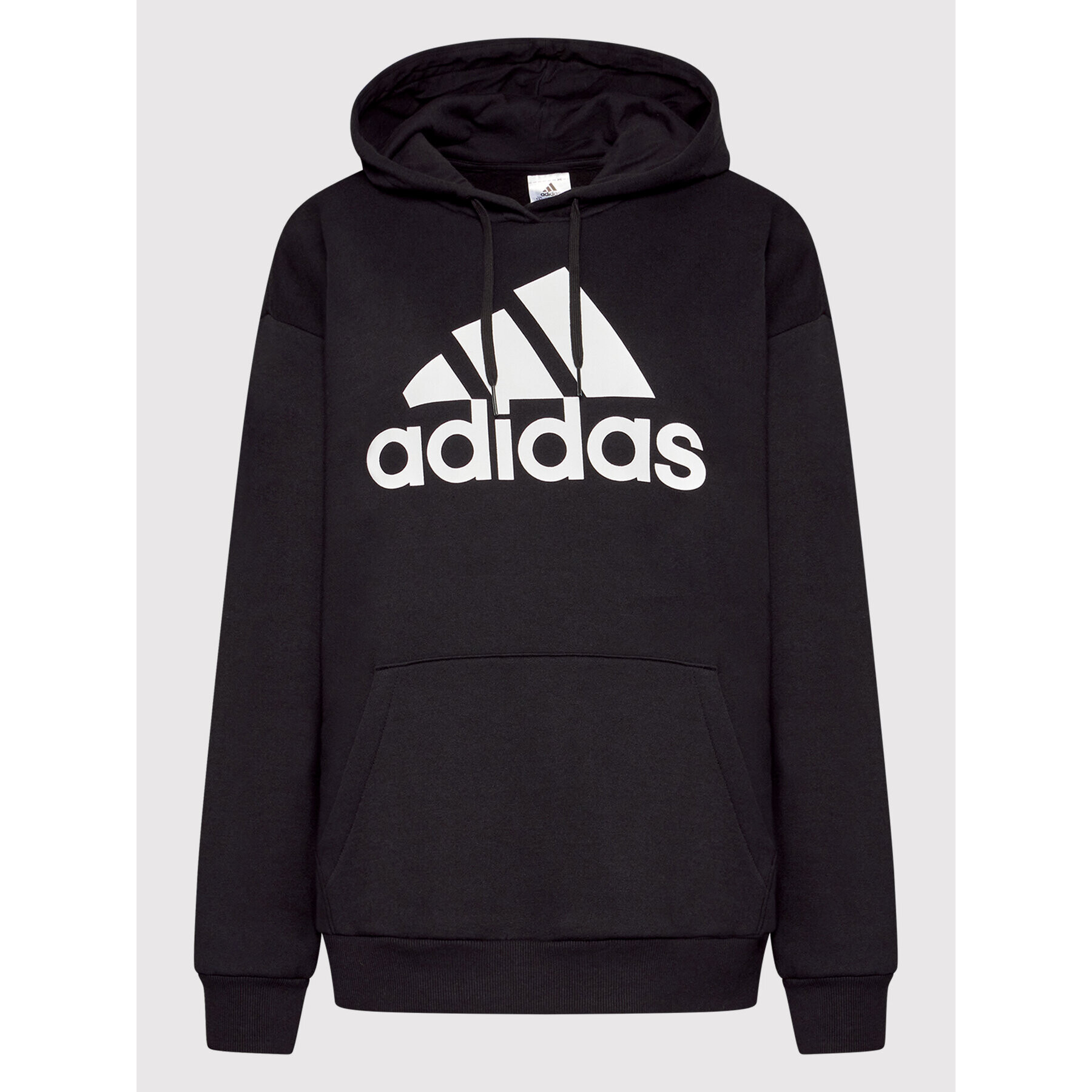 adidas Суитшърт Essentials Logo HD1756 Черен Loose Fit - Pepit.bg