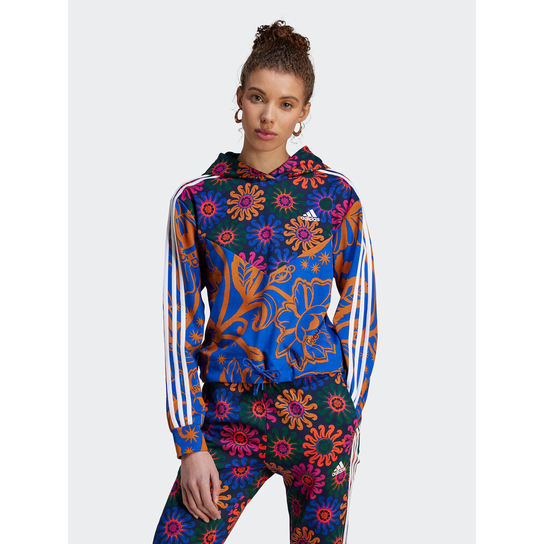 adidas Суитшърт FARM Rio IM2380 Цветен Loose Fit - Pepit.bg