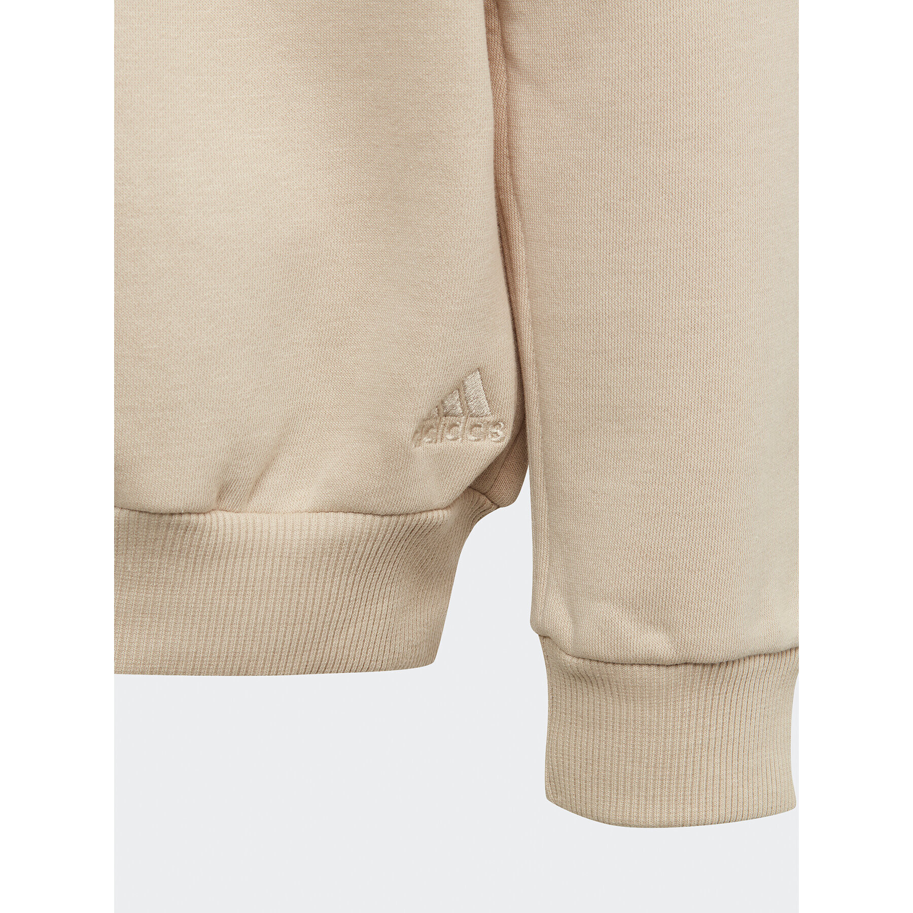 adidas Суитшърт Fleece IL4926 Бежов Loose Fit - Pepit.bg