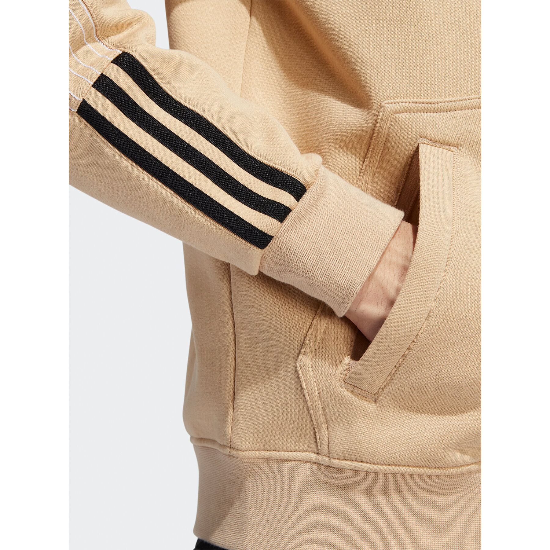 adidas Суитшърт Fleece Sst HI2994 Бежов Regular Fit - Pepit.bg