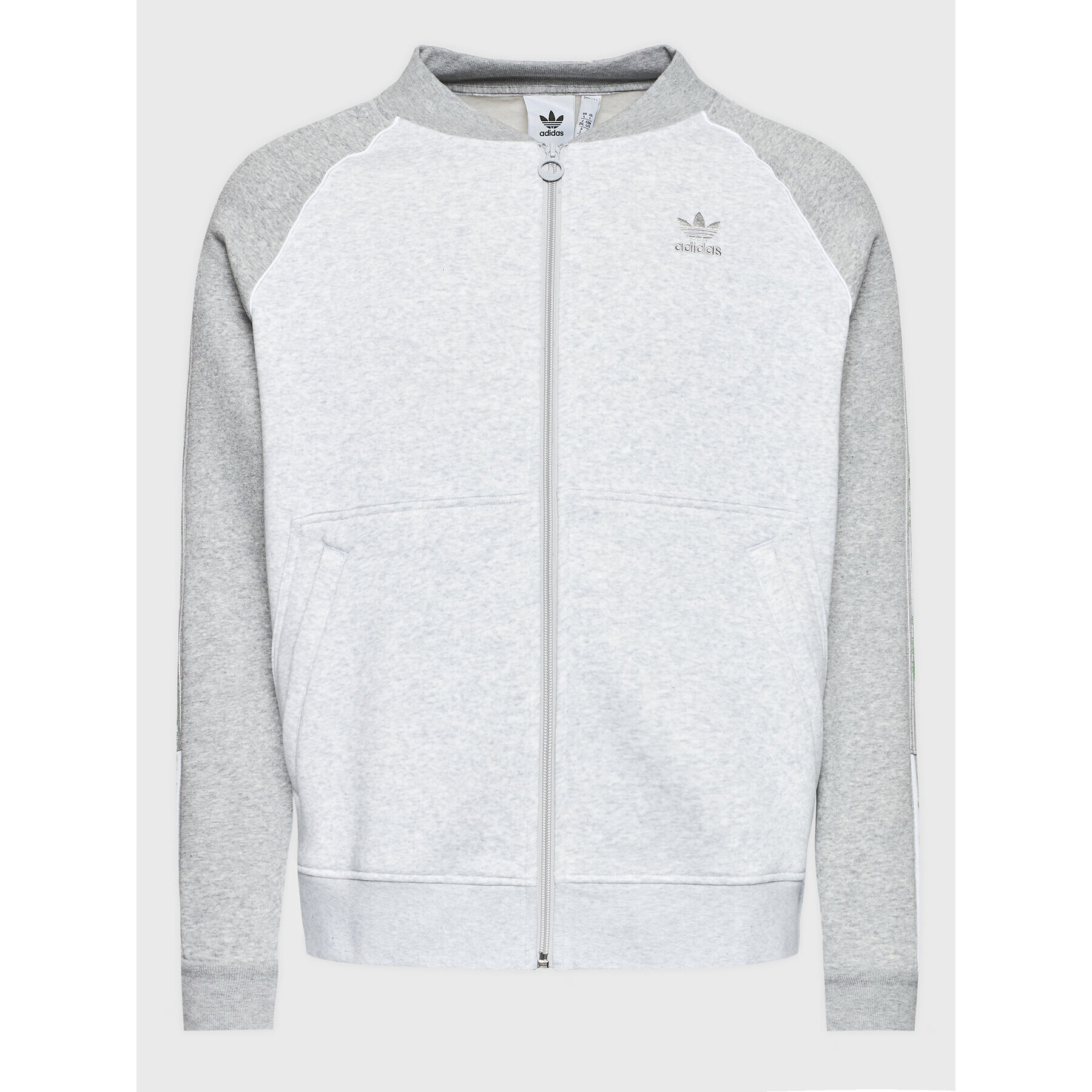 adidas Суитшърт Fleece Sst HI2995 Сив Relaxed Fit - Pepit.bg