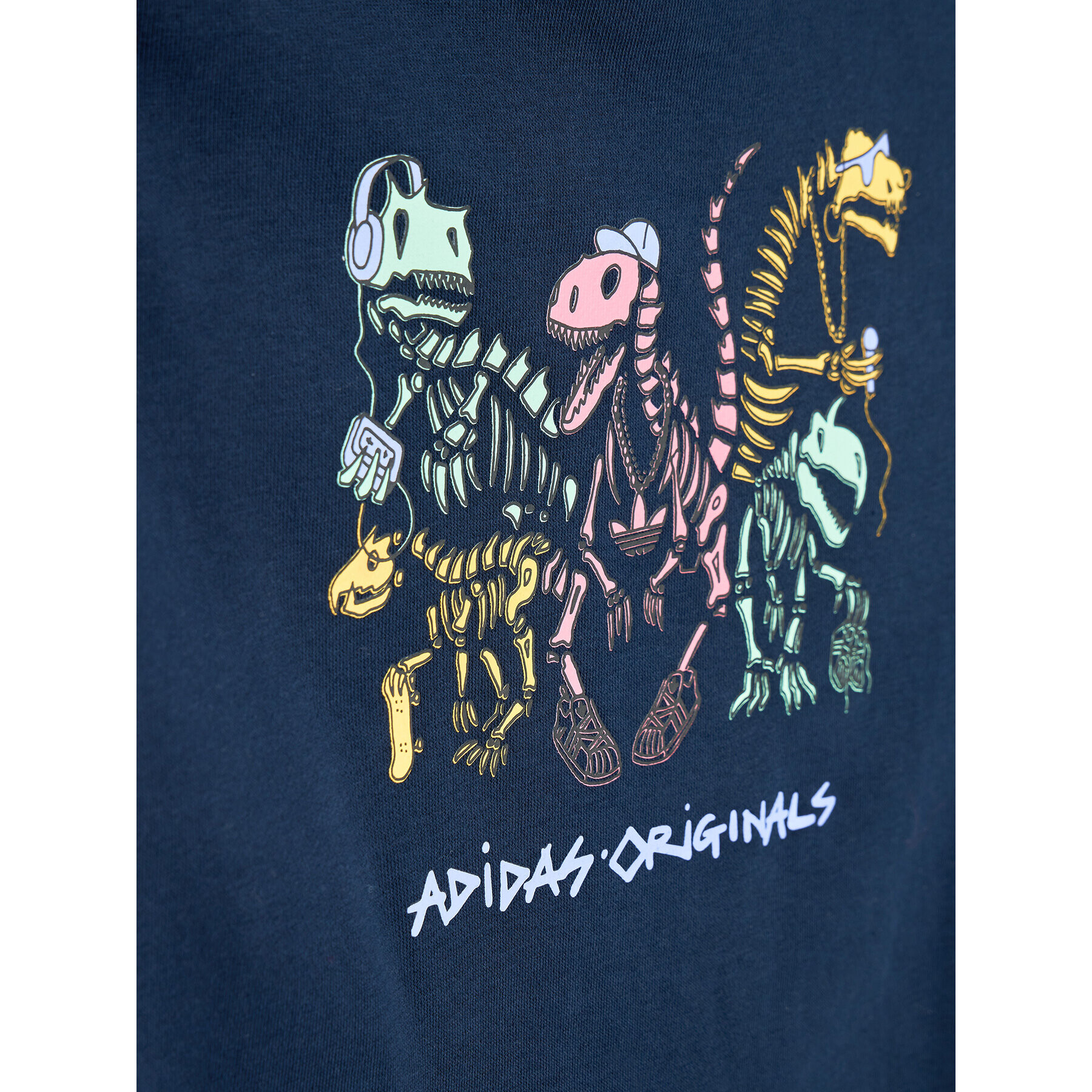 adidas Суитшърт Funny Dino Graphic H22639 Тъмносин Regular Fit - Pepit.bg