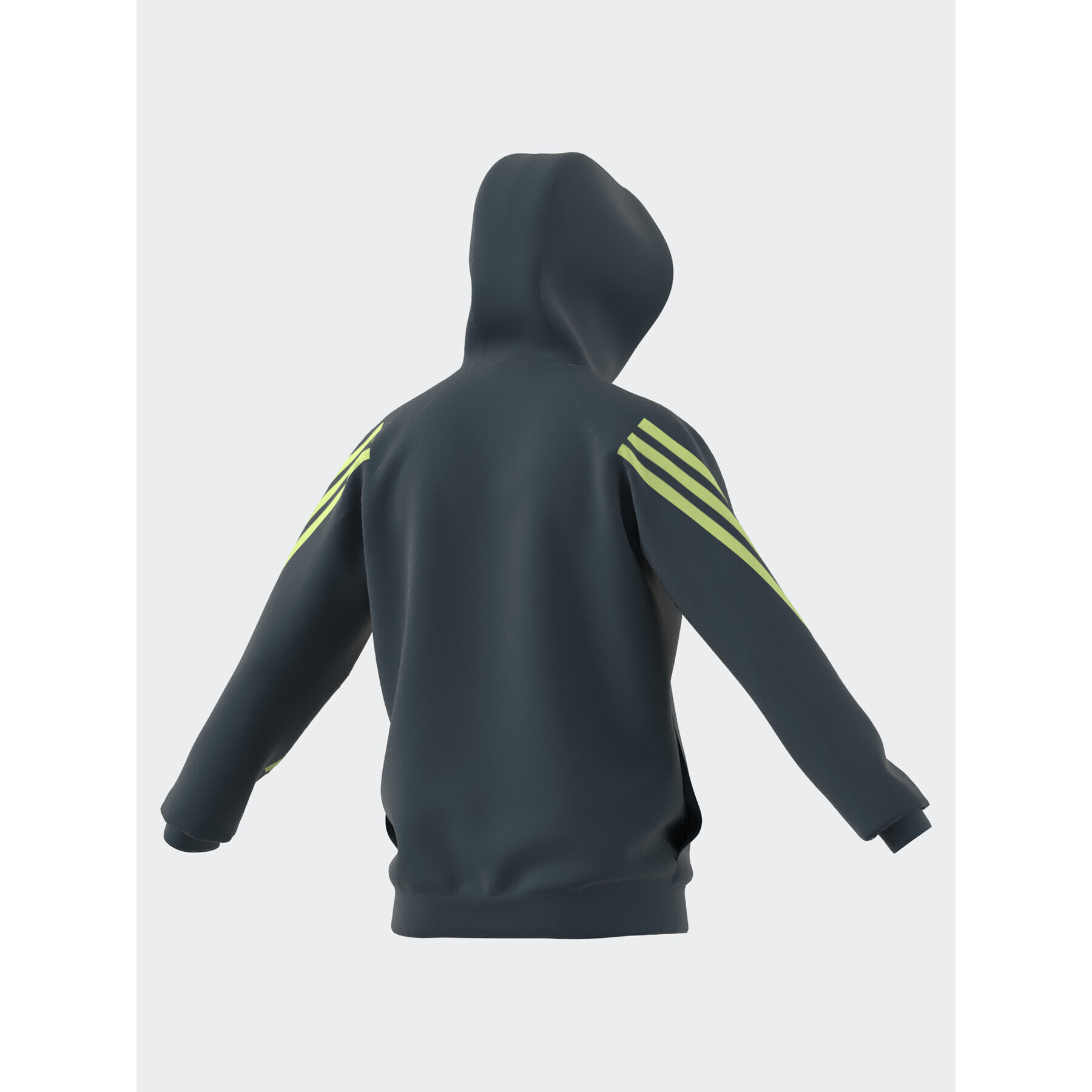 adidas Суитшърт Future Icons 3-Stripes Full-Zip Hoodie IJ8878 Електриков Regular Fit - Pepit.bg