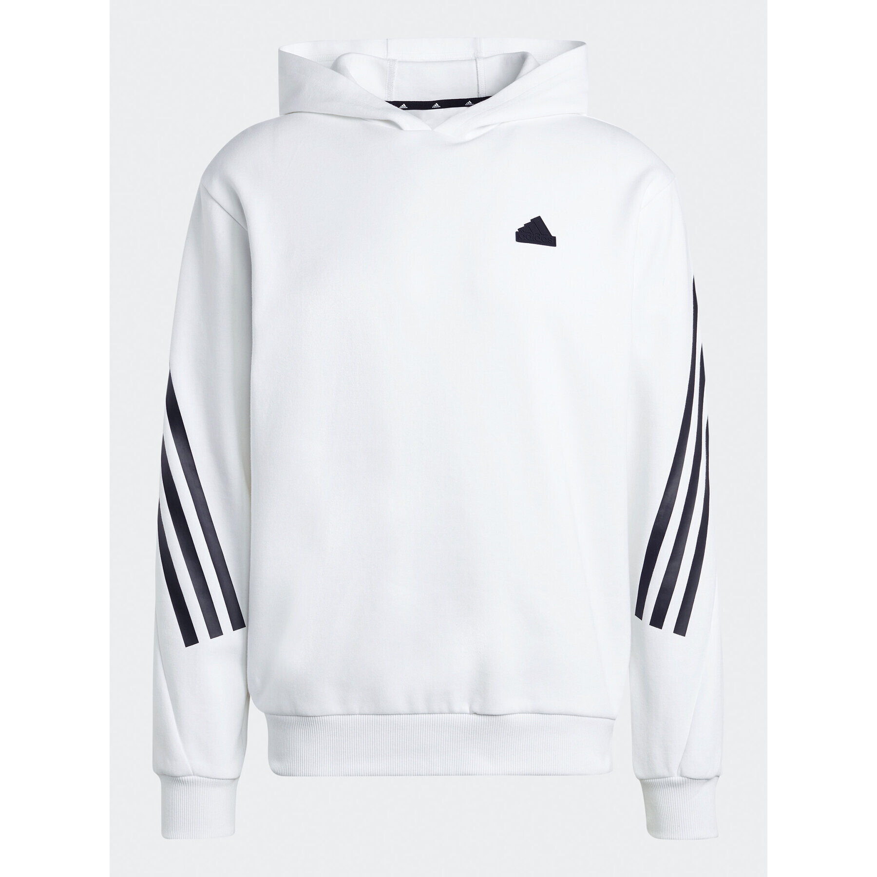 adidas Суитшърт Future Icons 3-Stripes Hoodie IC6720 Бял Regular Fit - Pepit.bg