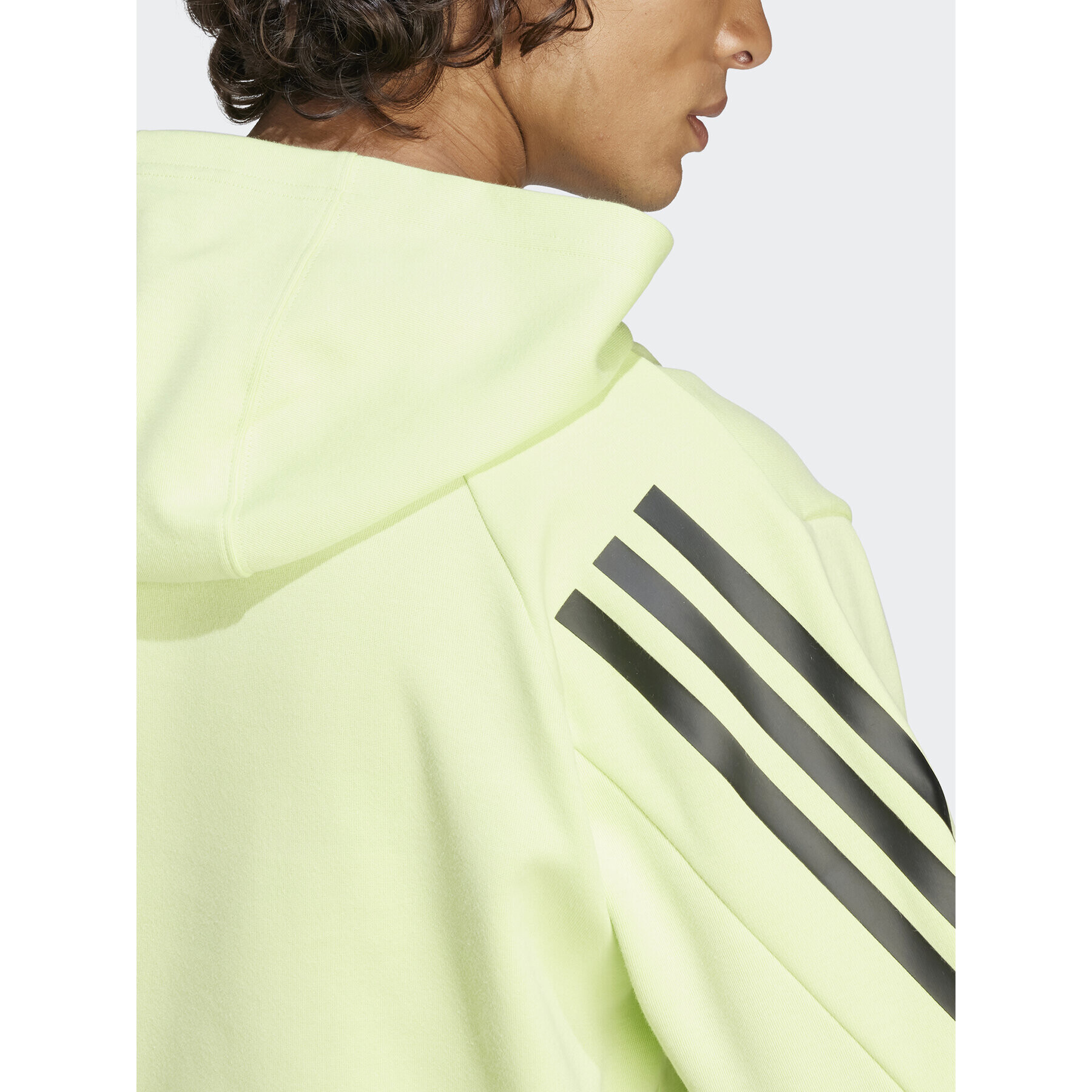 adidas Суитшърт Future Icons 3-Stripes Hoodie IJ8866 Зелен Regular Fit - Pepit.bg