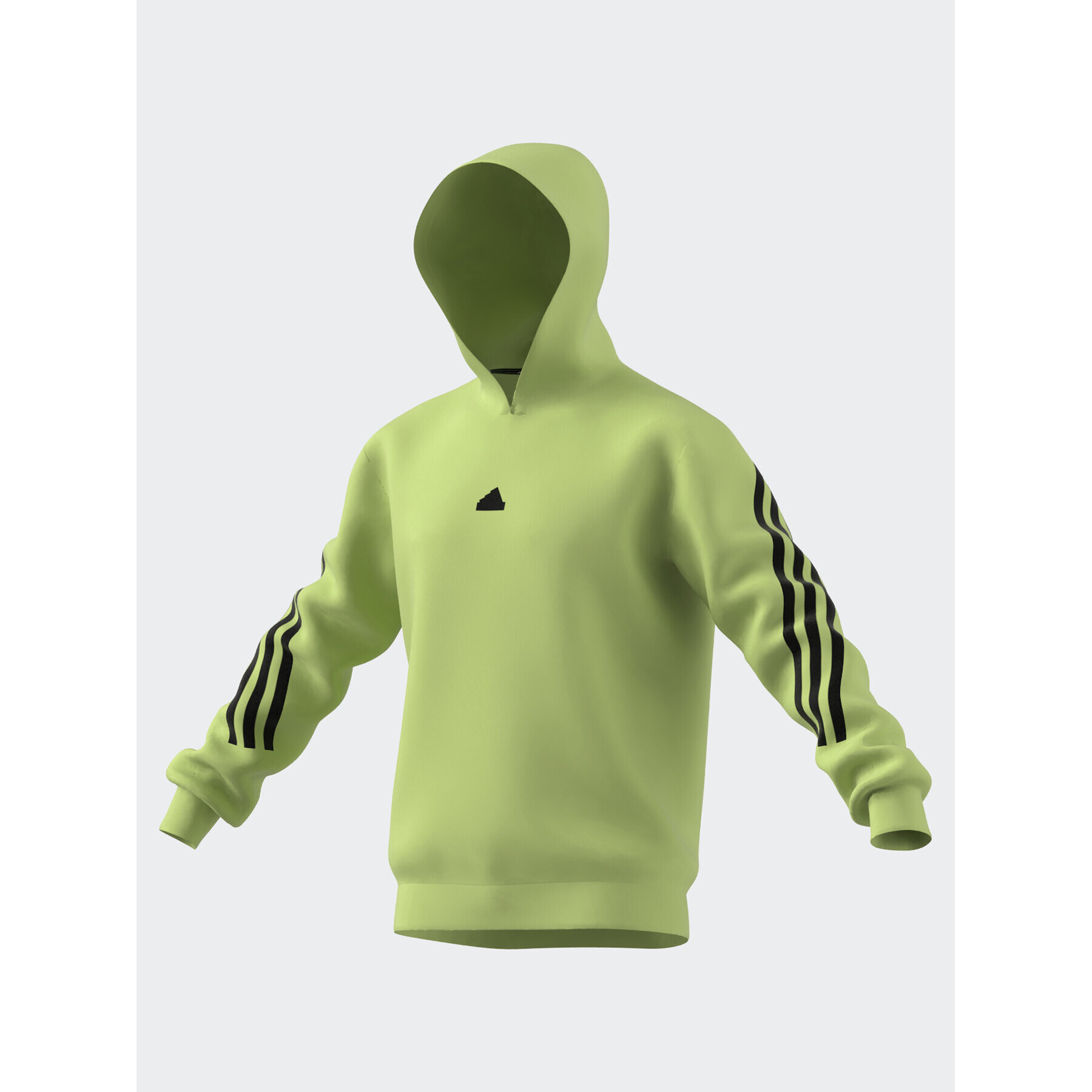 adidas Суитшърт Future Icons 3-Stripes Hoodie IJ8866 Зелен Regular Fit - Pepit.bg