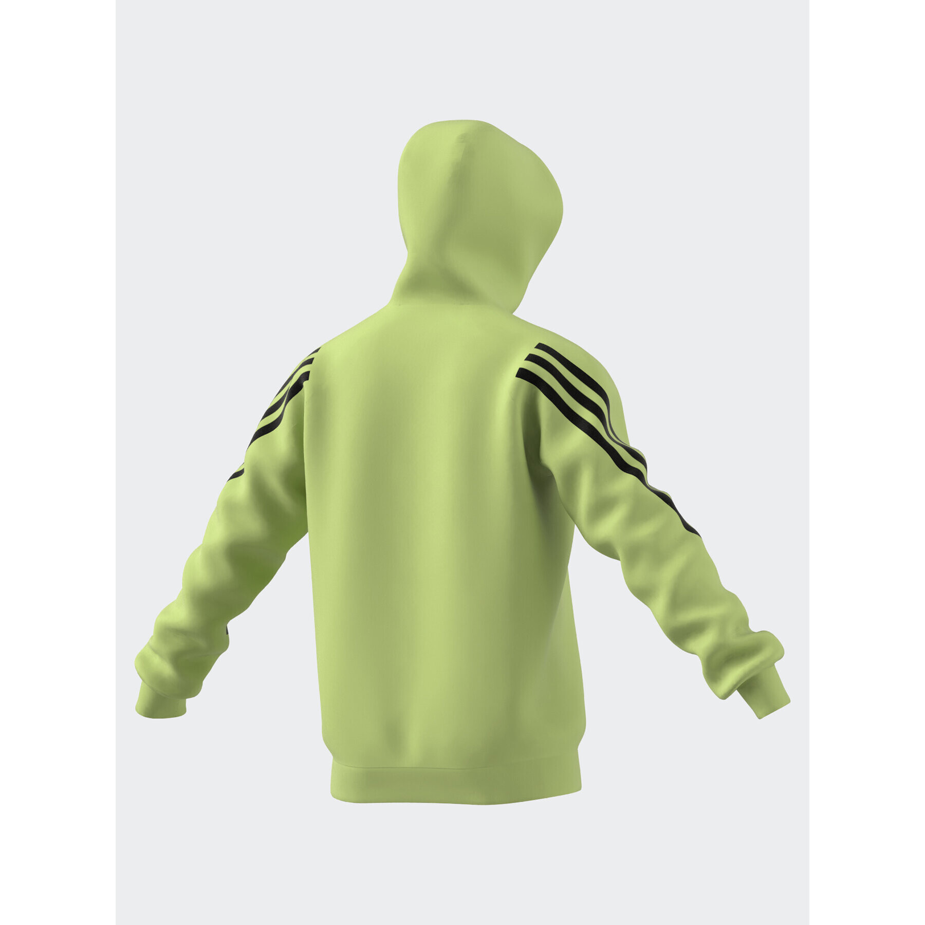 adidas Суитшърт Future Icons 3-Stripes Hoodie IJ8866 Зелен Regular Fit - Pepit.bg